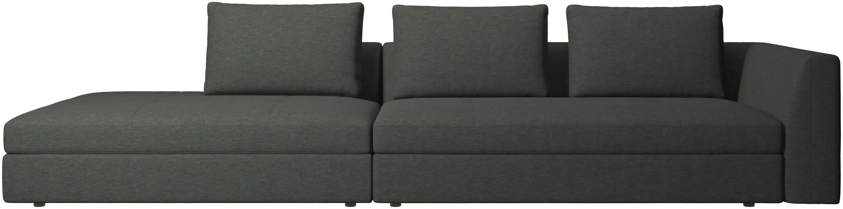 Bergamo sofa mit recamiere