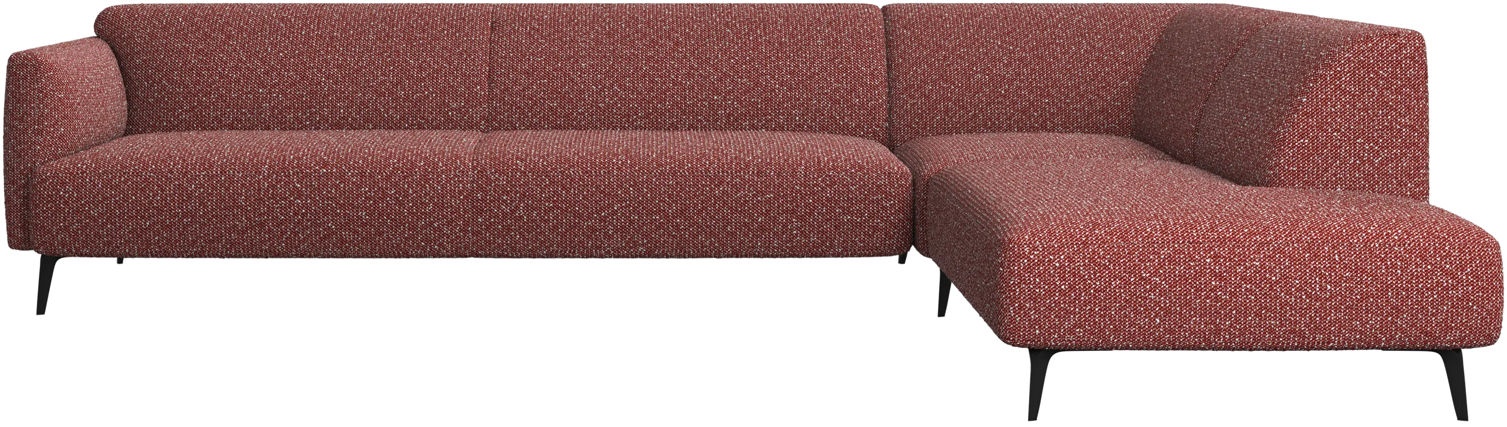 Modena corner sofa with lounging unit