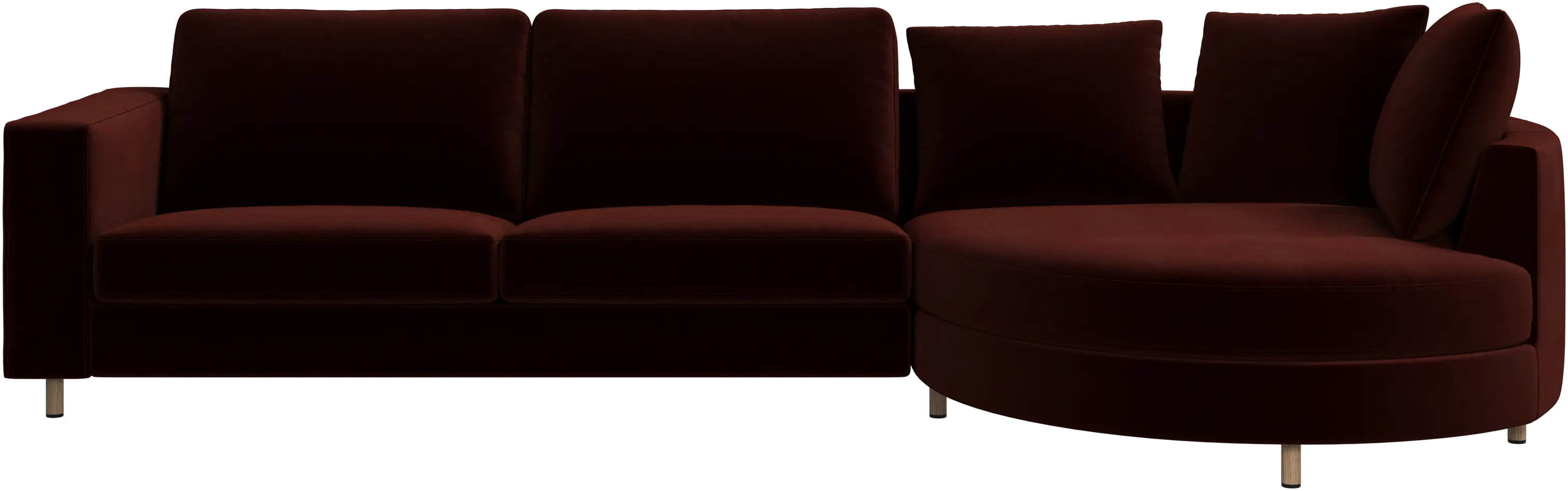 Indivi sofa with chaise longue right