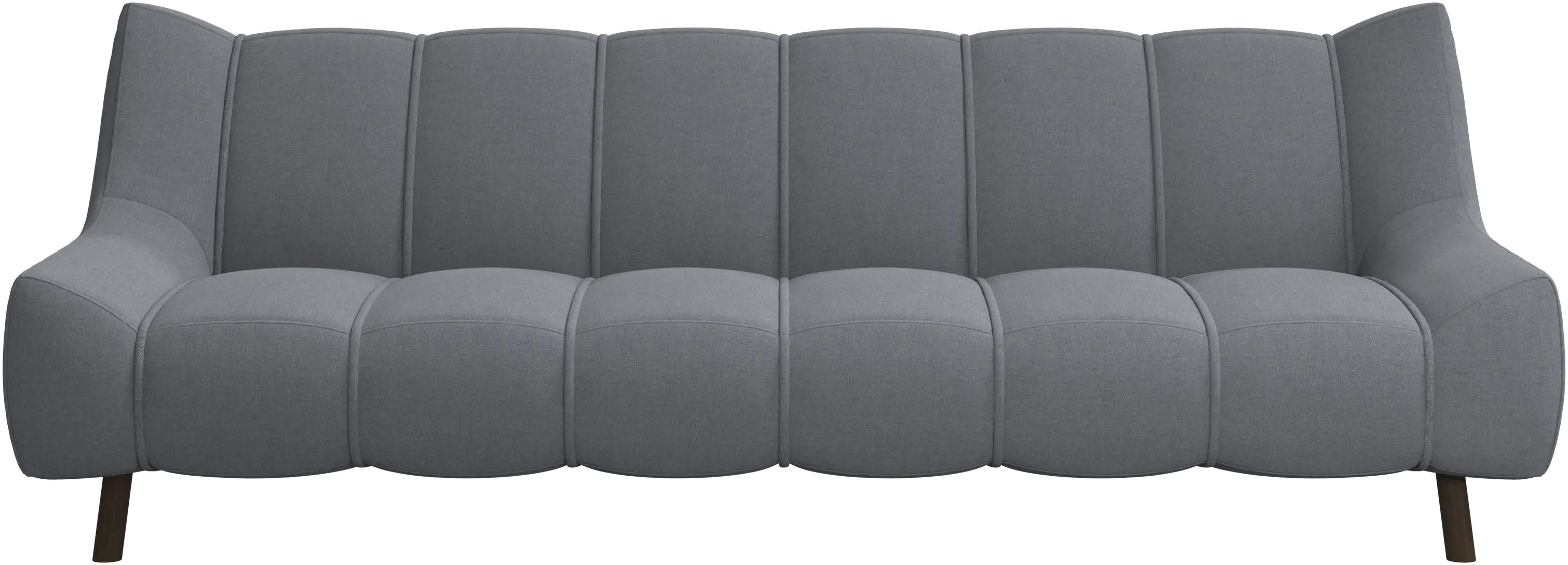Nawabari 3 seater sofa, wooden leg