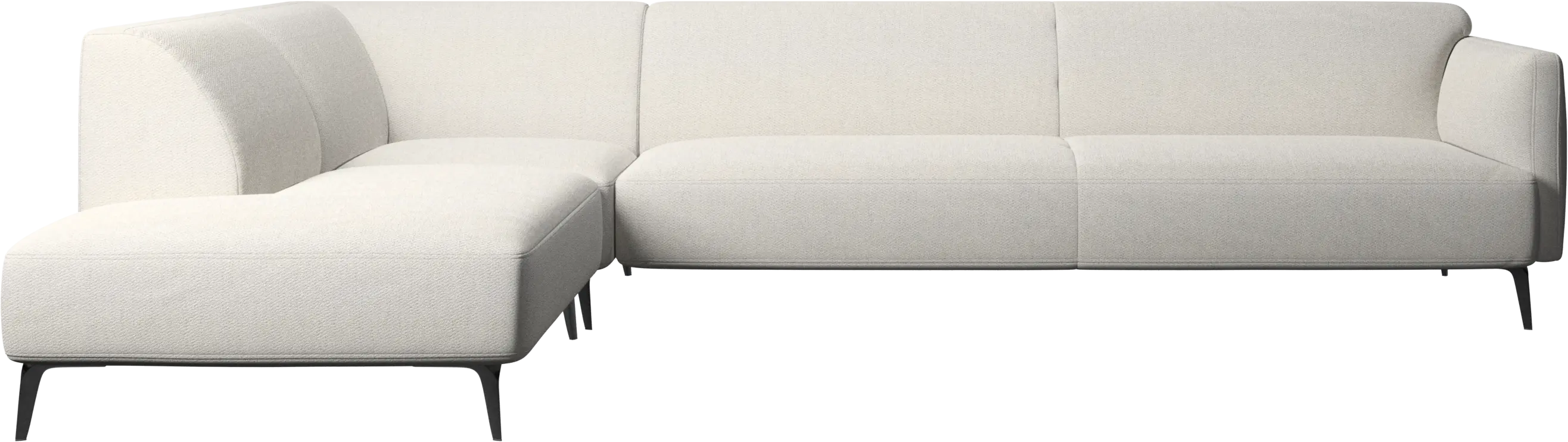 Modena corner sofa with lounging unit