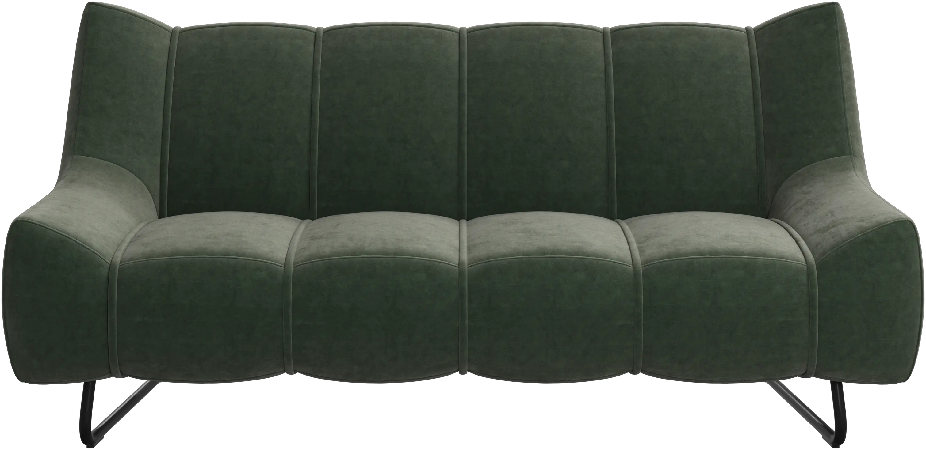 Canapé 2 places Nawabari, pied bas