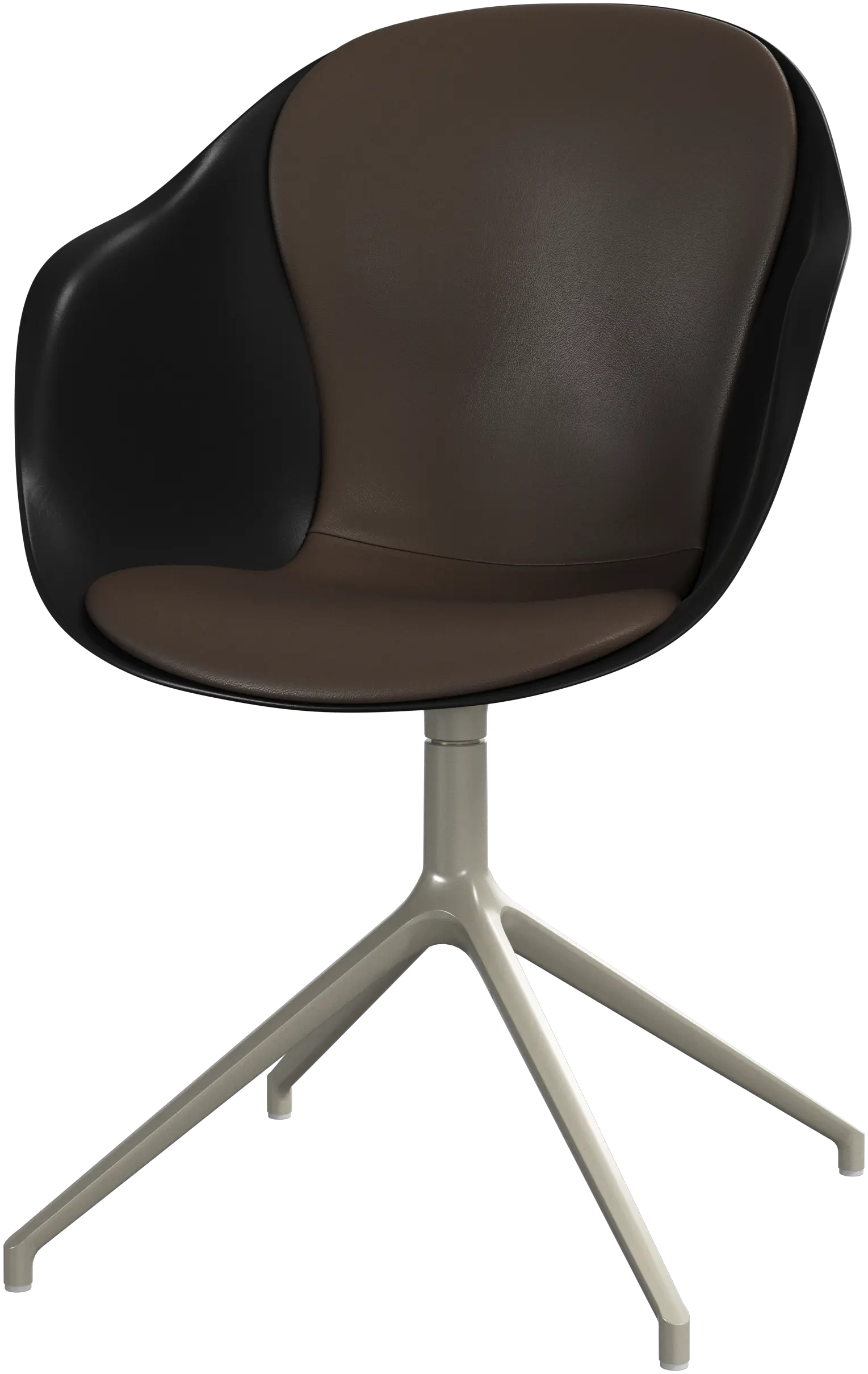 Chaise de salle à manger Adelaide avec fonction pivotante.