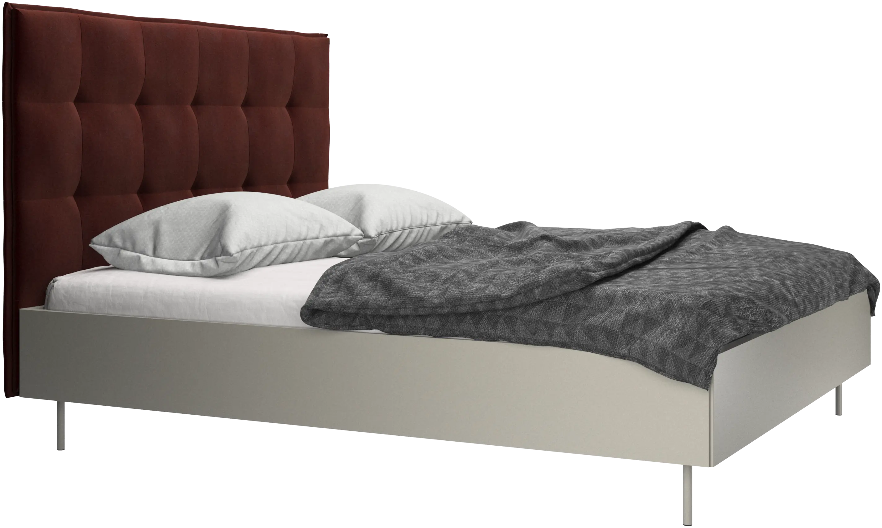 Lugano bed, excl. mattress