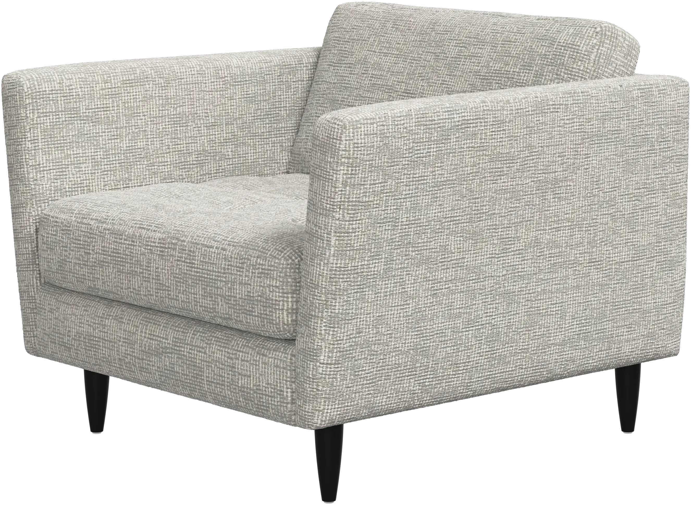 Osaka chair, tufted seat