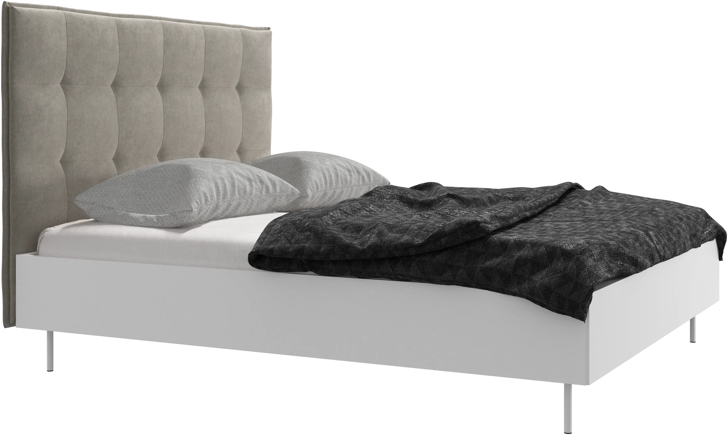 Lugano bed, excl. slats and mattress