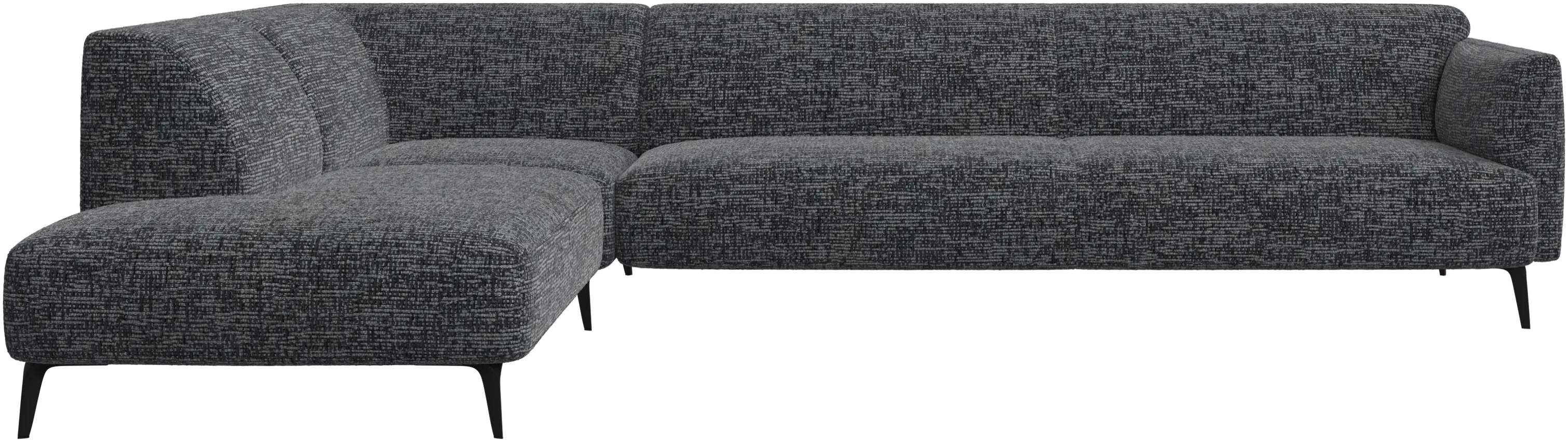 Modena corner sofa with lounging unit