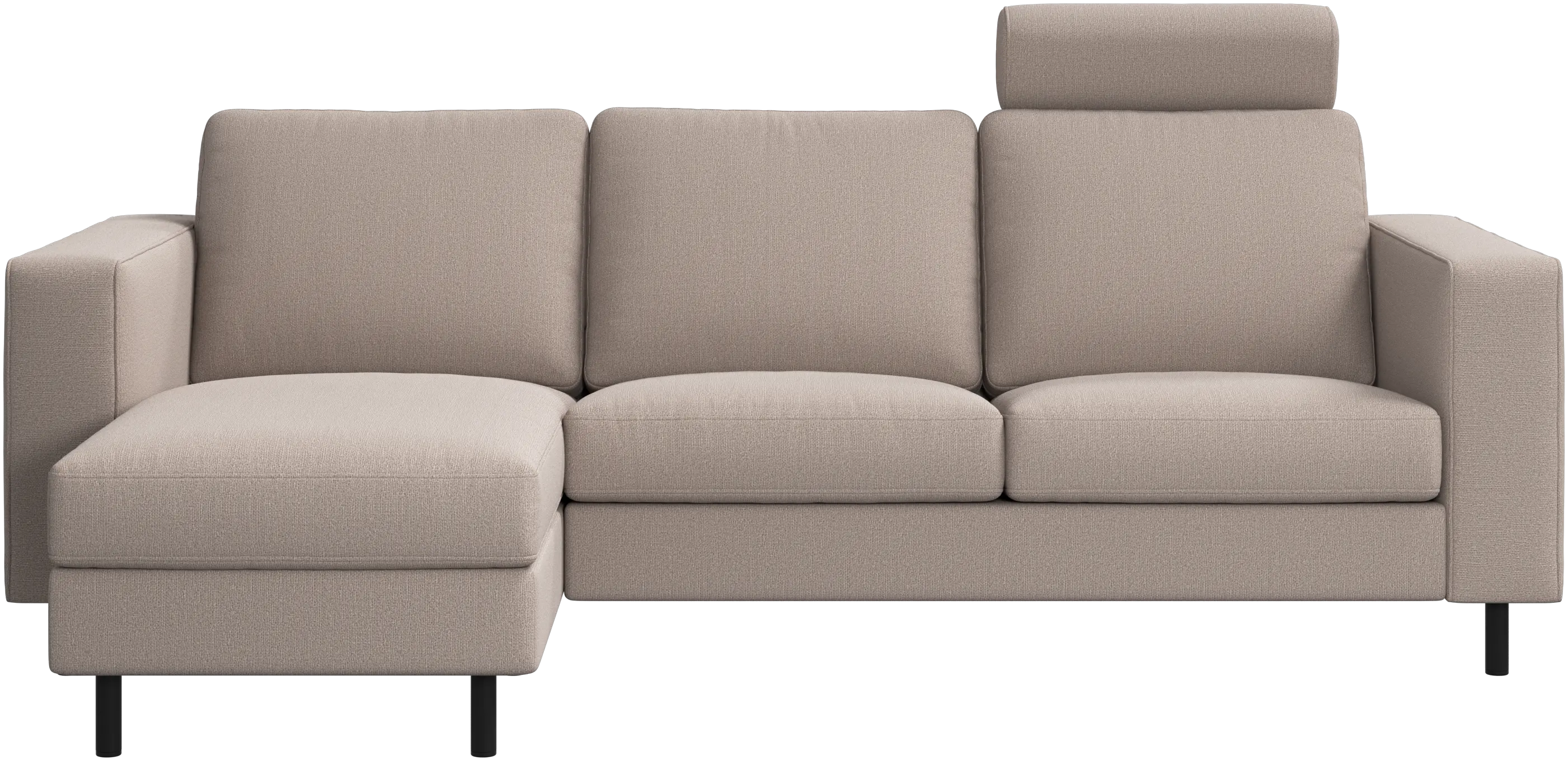 Indivi sofa with chaise longue left