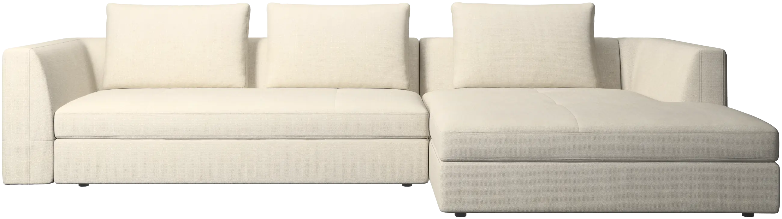Bergamo sofa with resting unit
