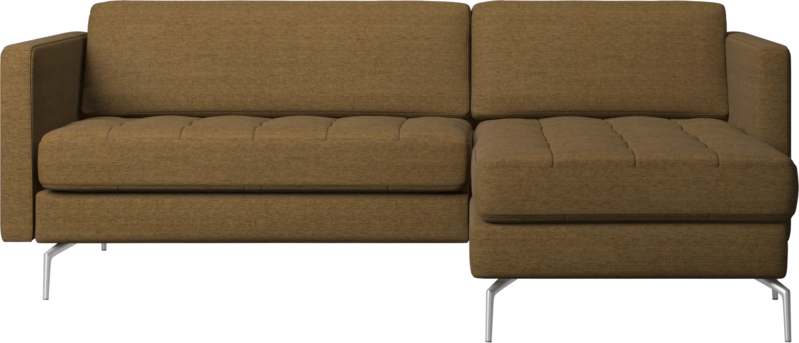 Osaka sofa with resting unit, tufted seat