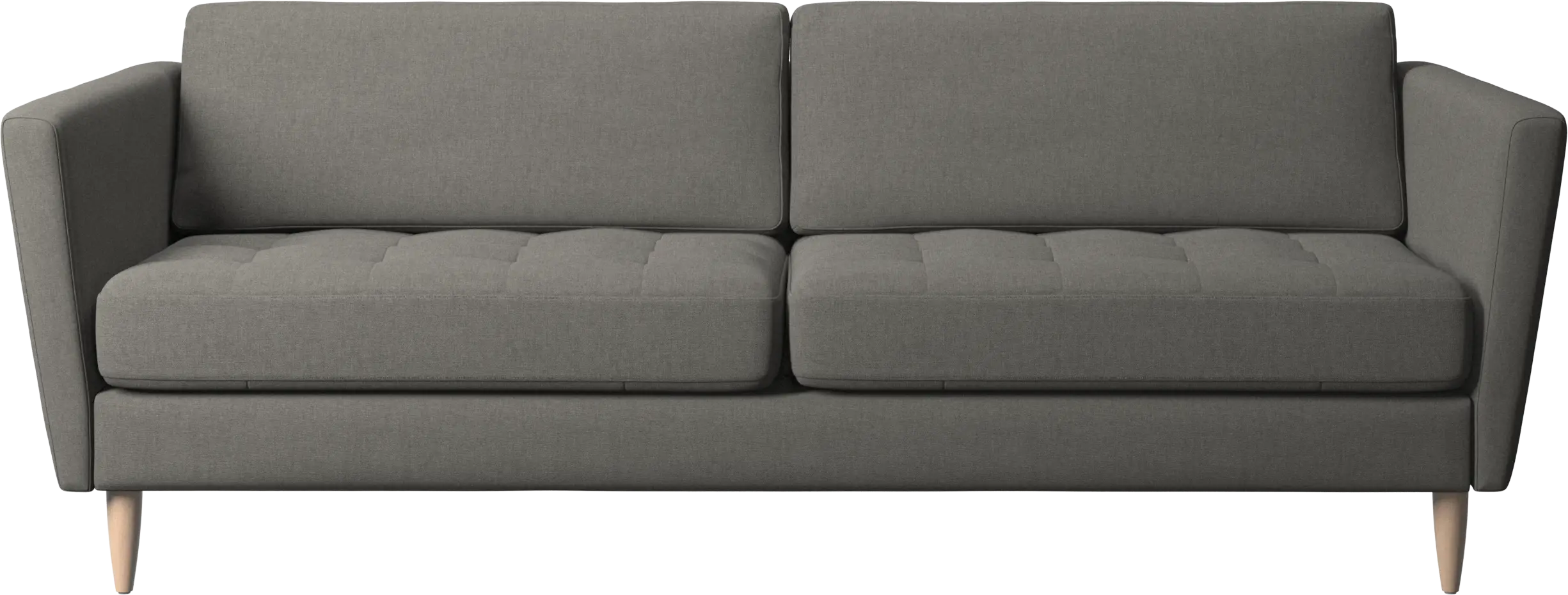 Osaka sofa, tufted seat