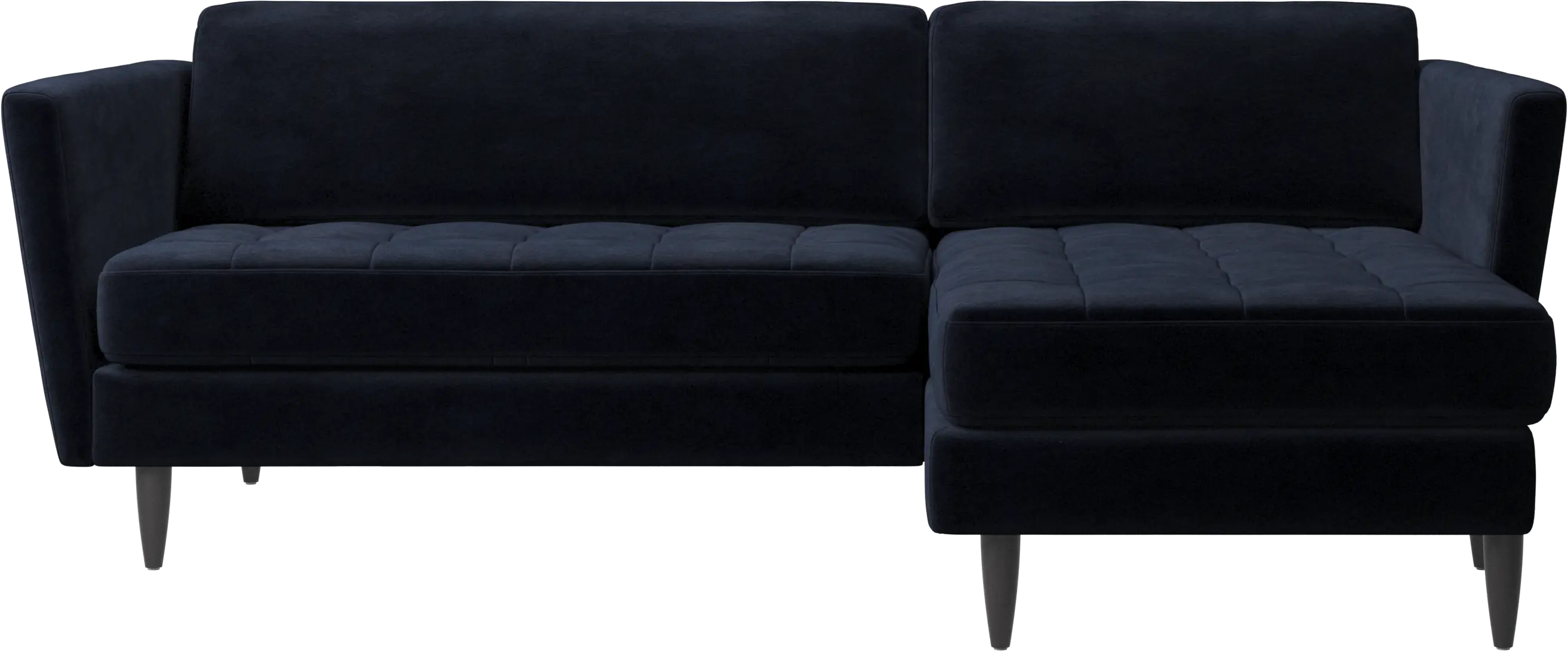 Osaka sofa with resting unit, tufted seat