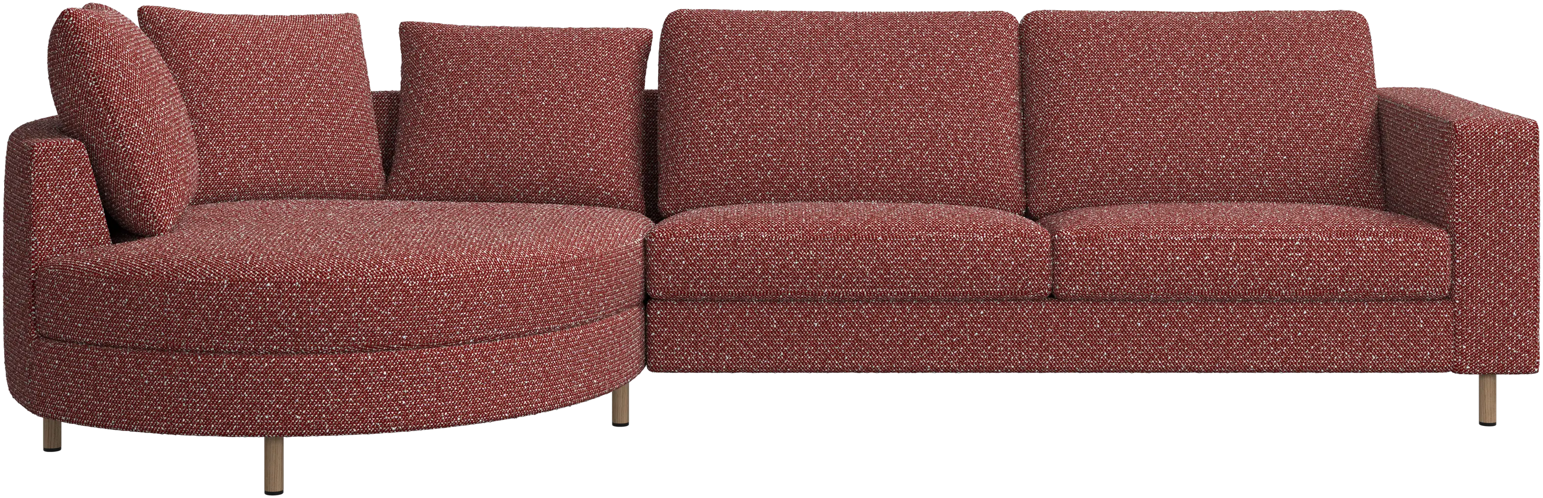 Sofá Indivi con módulo chaise-longue a la izquierda