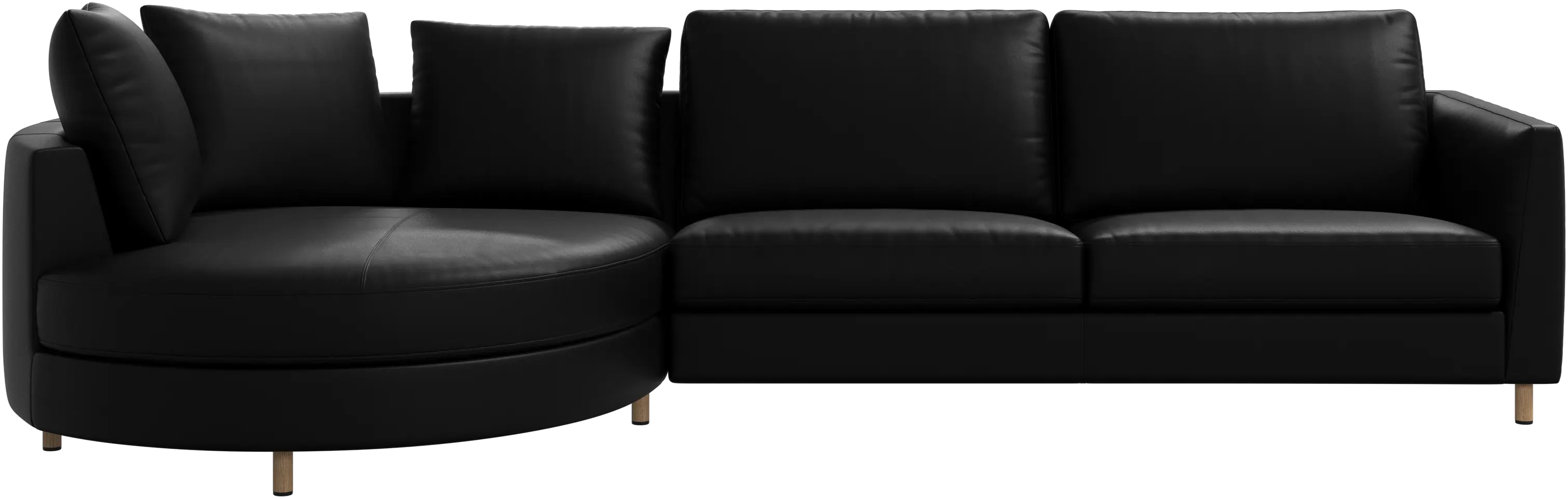 Indivi sofa with chaise longue left