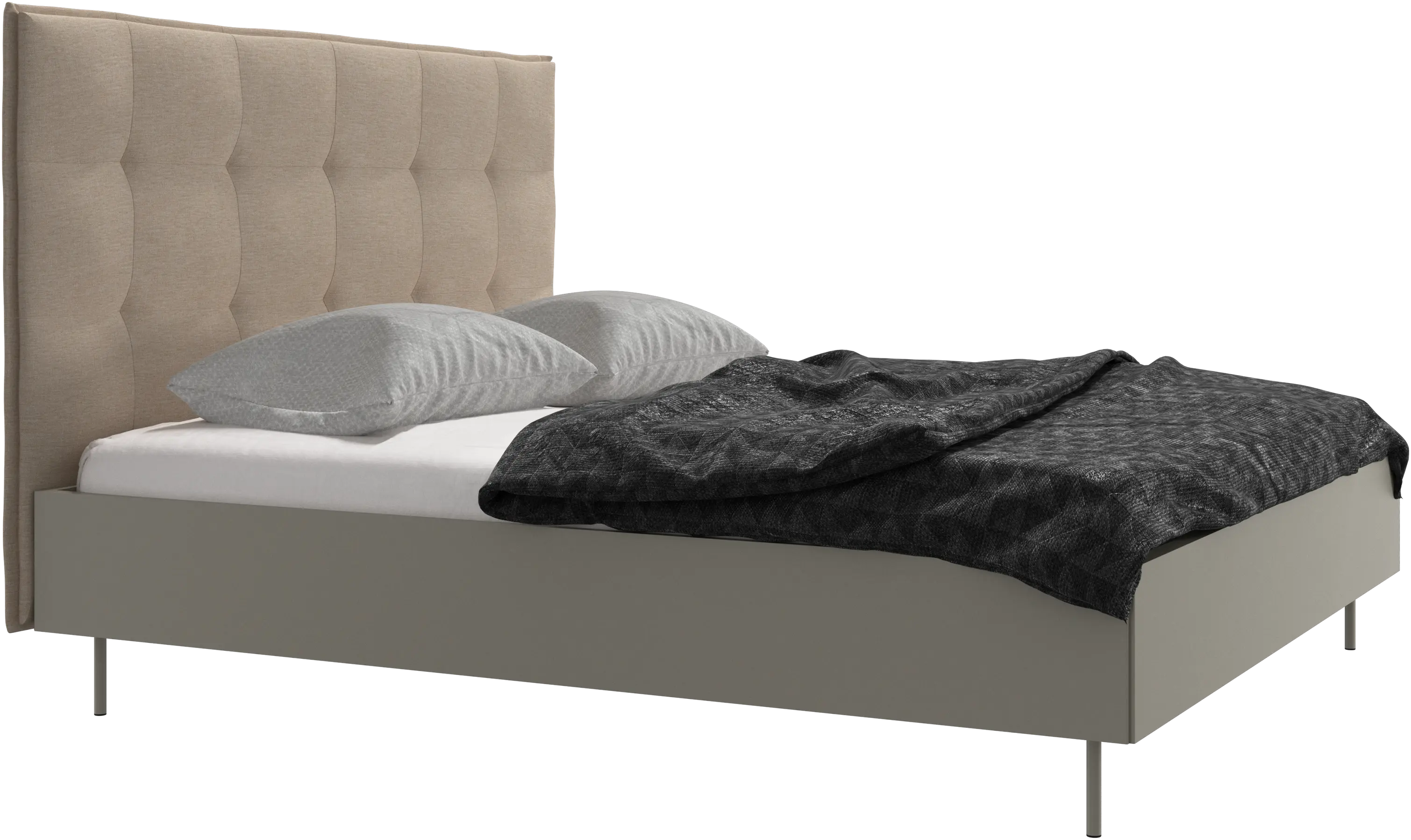 Lugano bed, excl. slats and mattress