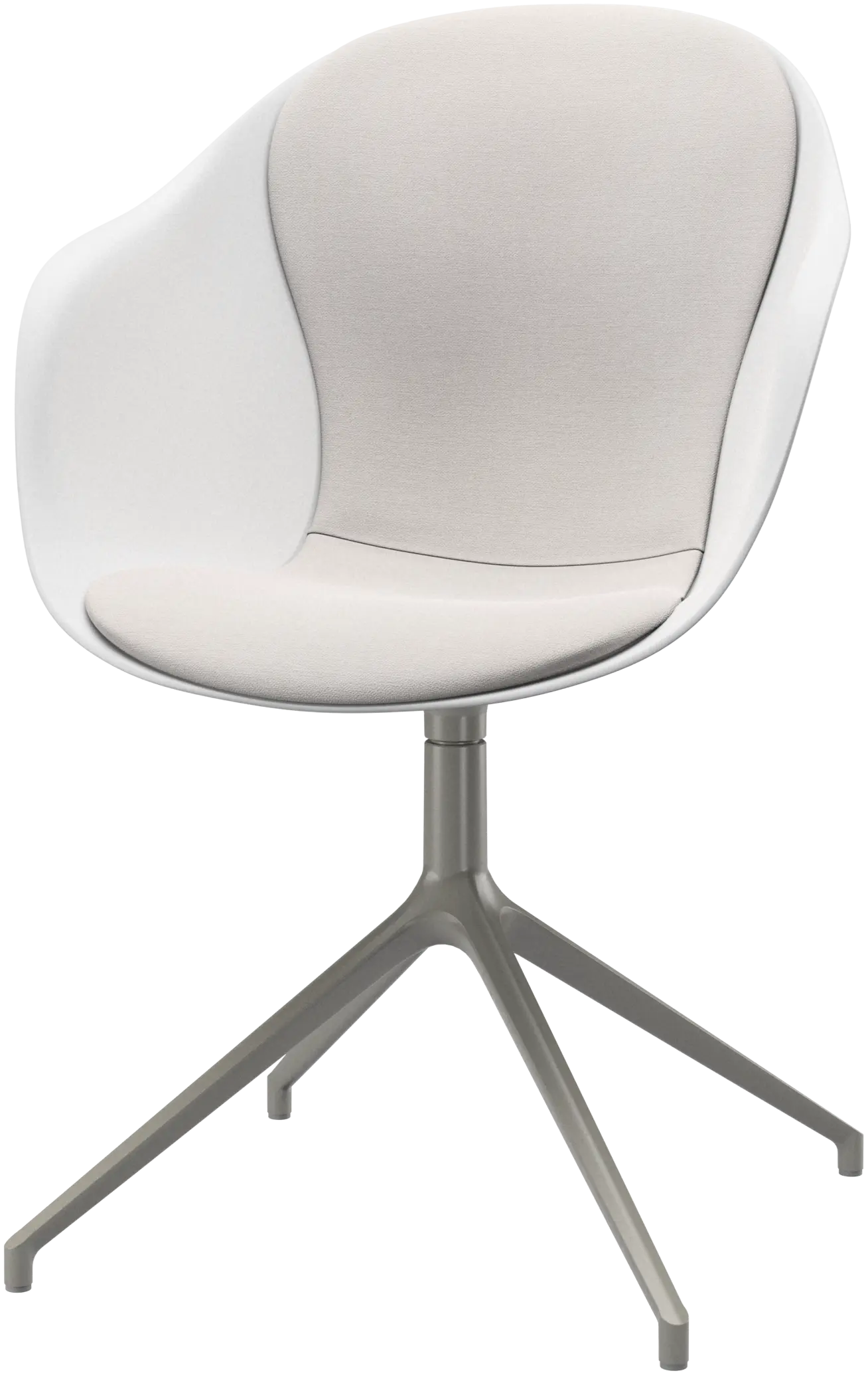 Chaise de salle à manger Adelaide avec fonction pivotante.