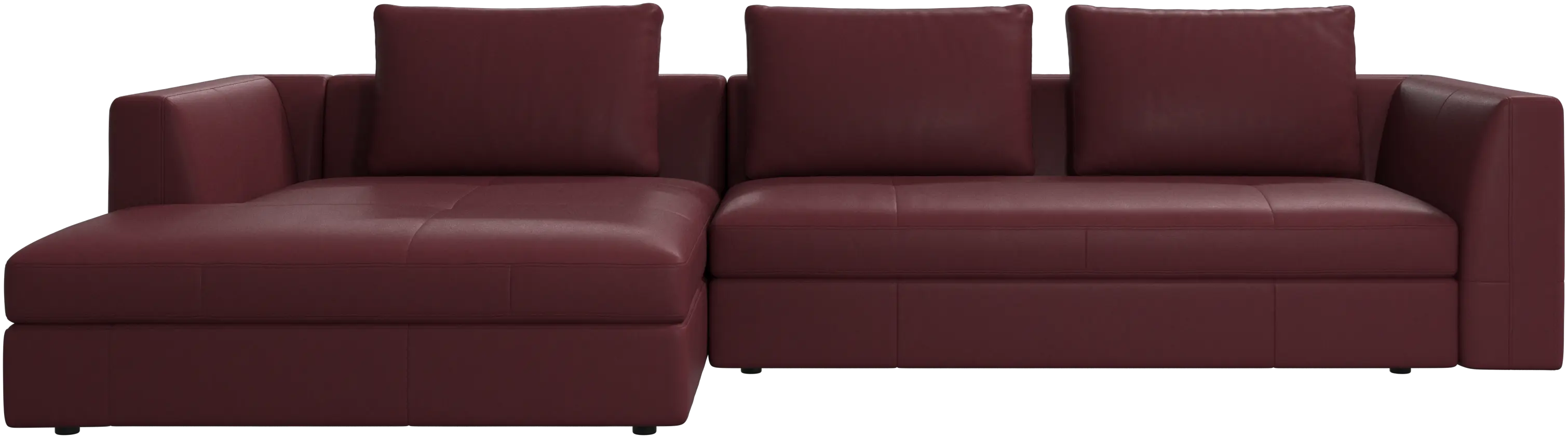 Bergamo sofa with resting unit