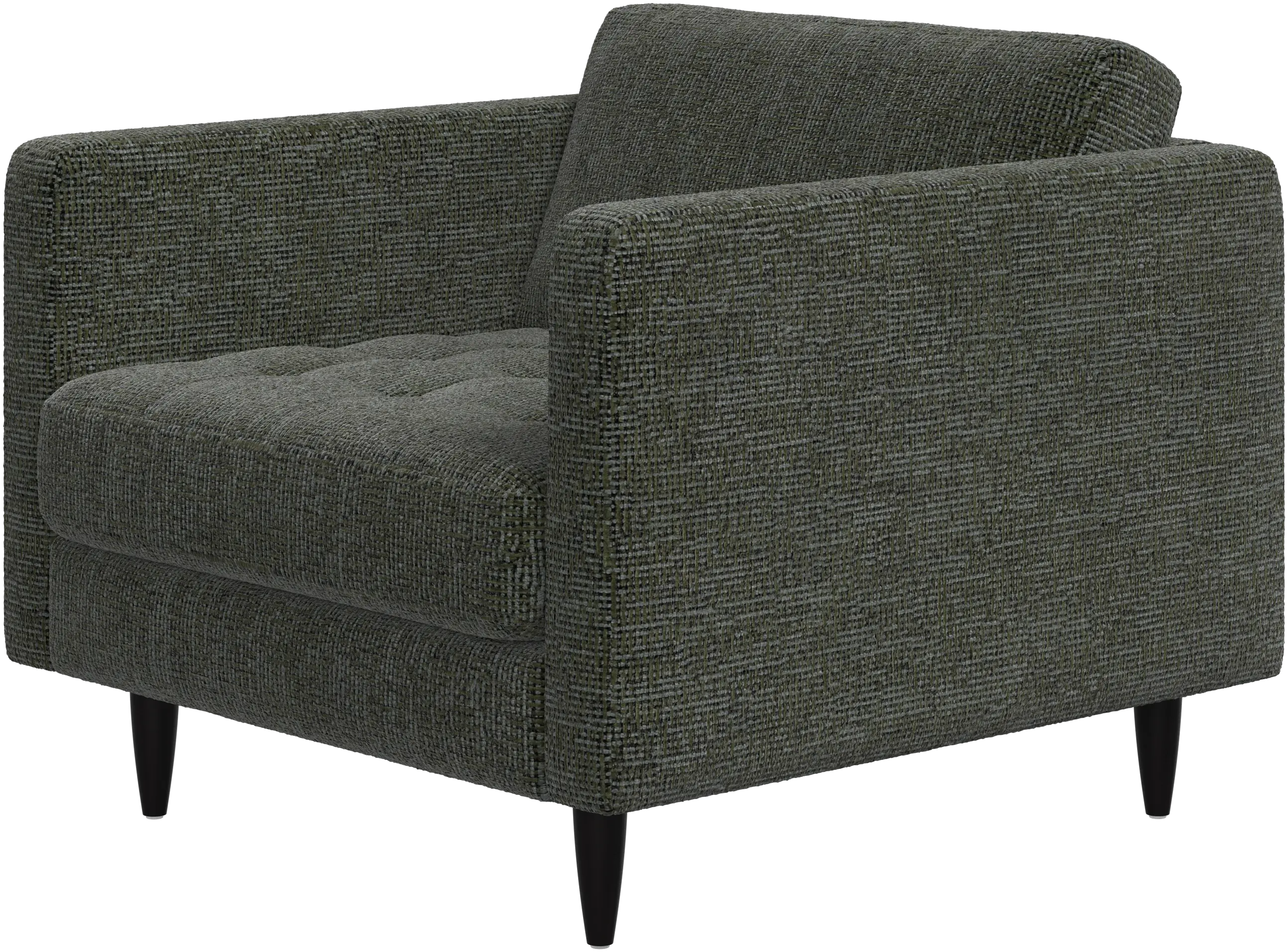 Osaka chair, tufted seat