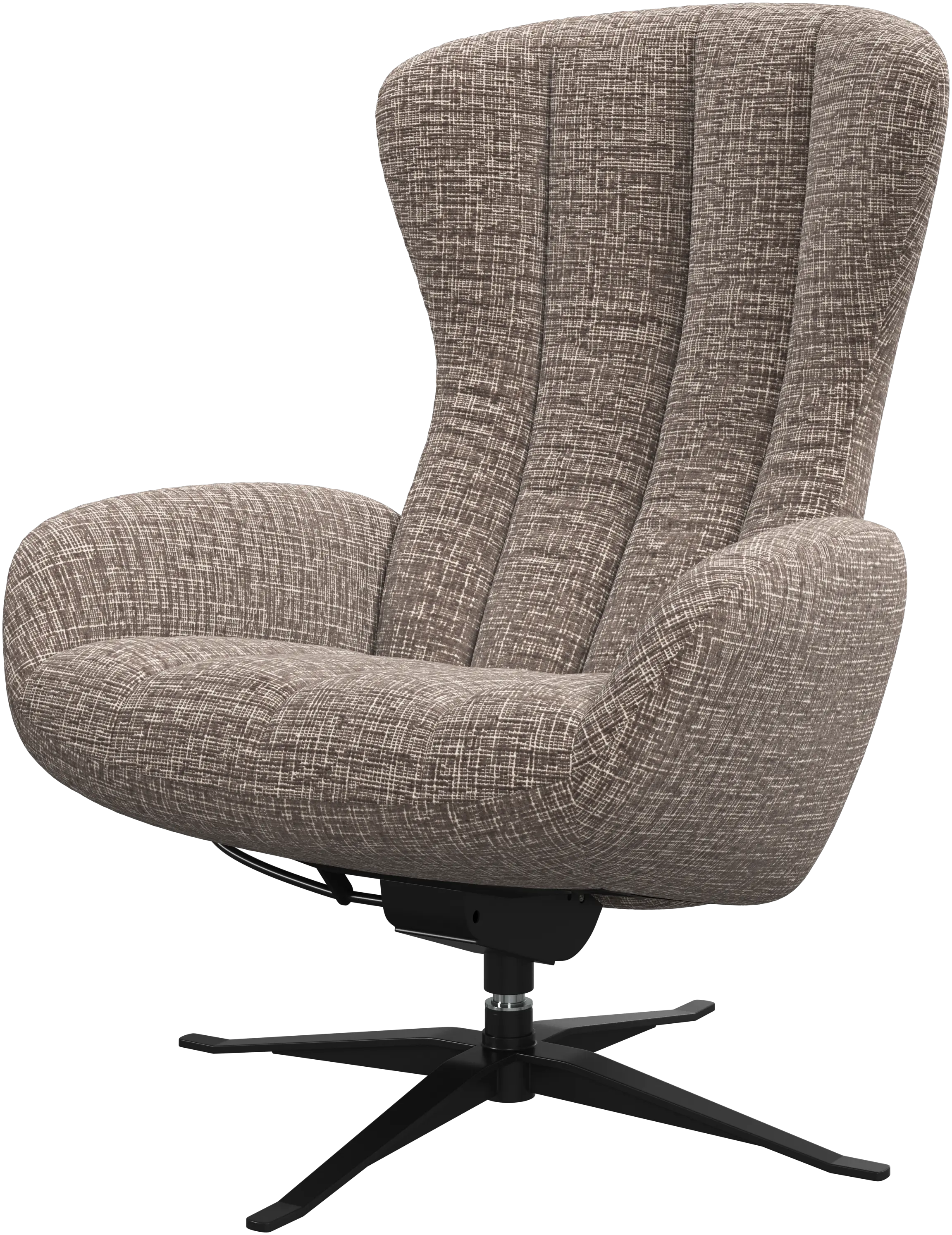 Tilburg recliner with swivel function and adjustable headrest