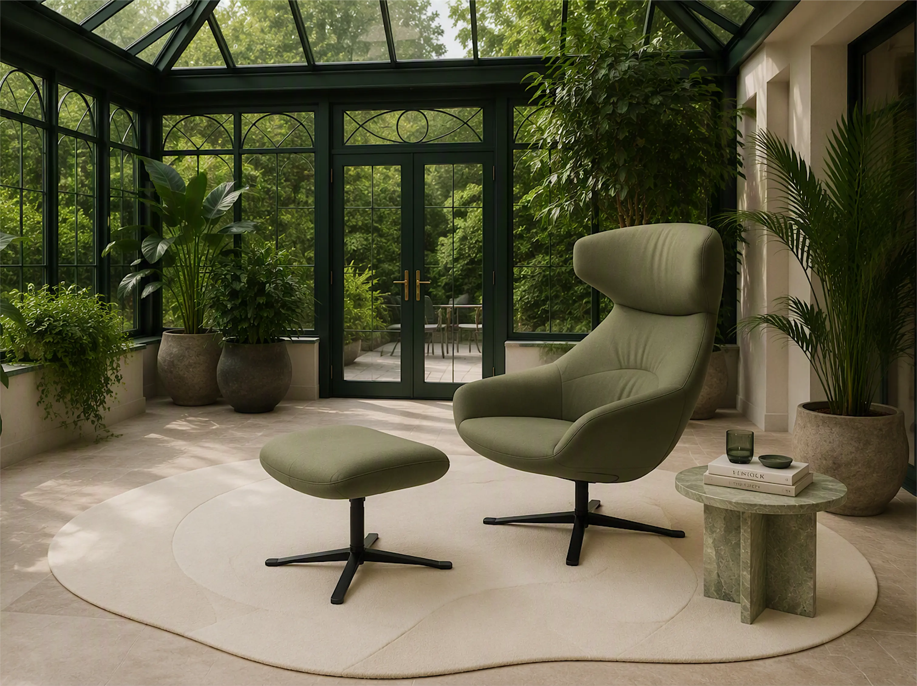 Armchairs Porto armchair with swivel function - 40% off - OST08