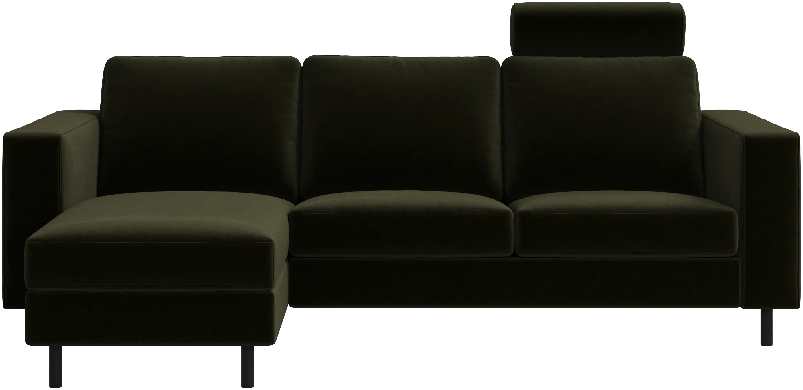 Indivi sofa with chaise longue left