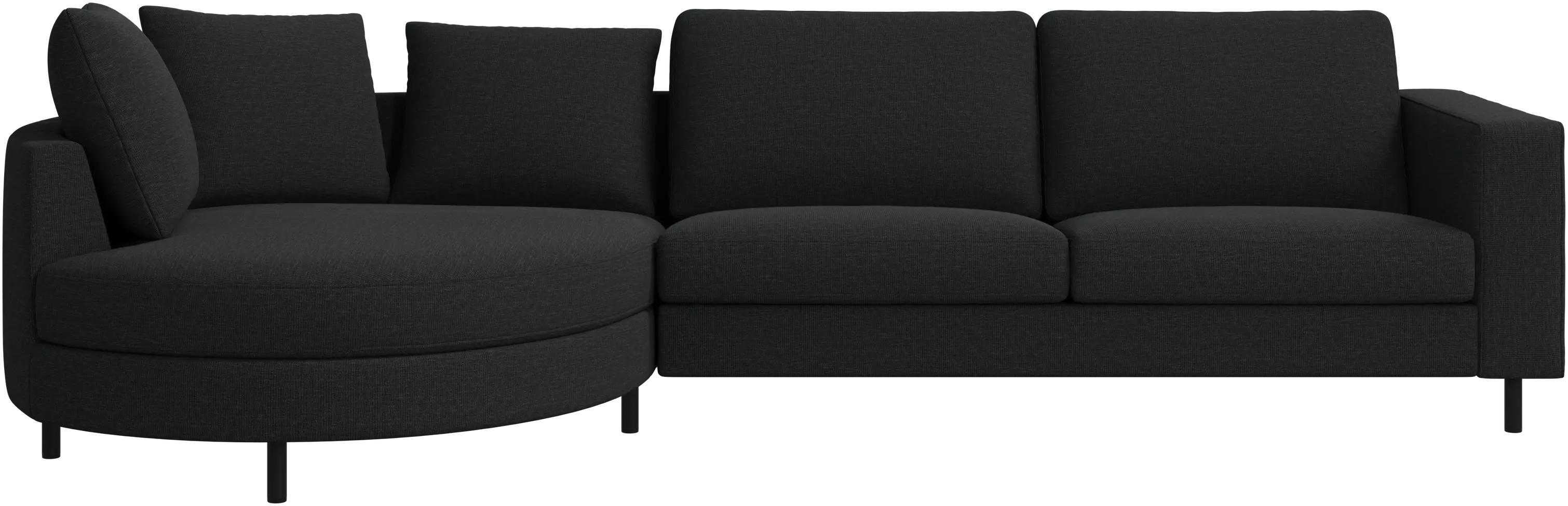 Indivi sofa with chaise longue left