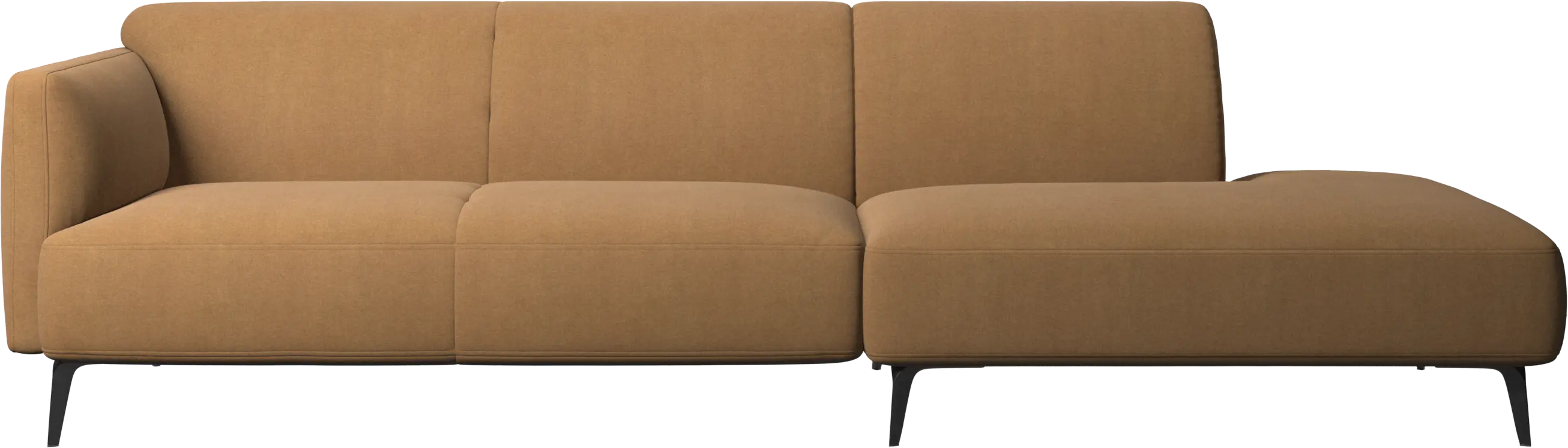 Modena sofa with lounging unit