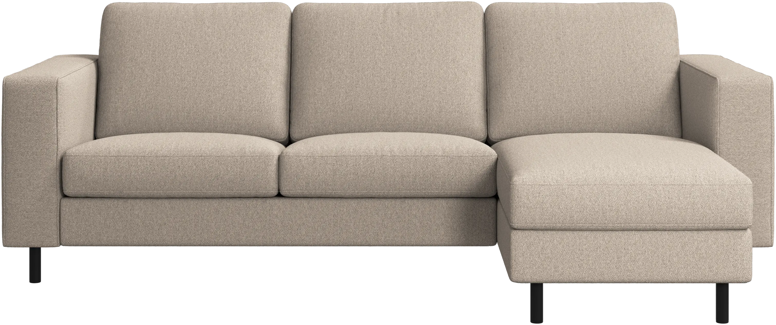 Sofá Indivi con módulo chaise-longue a la derecha