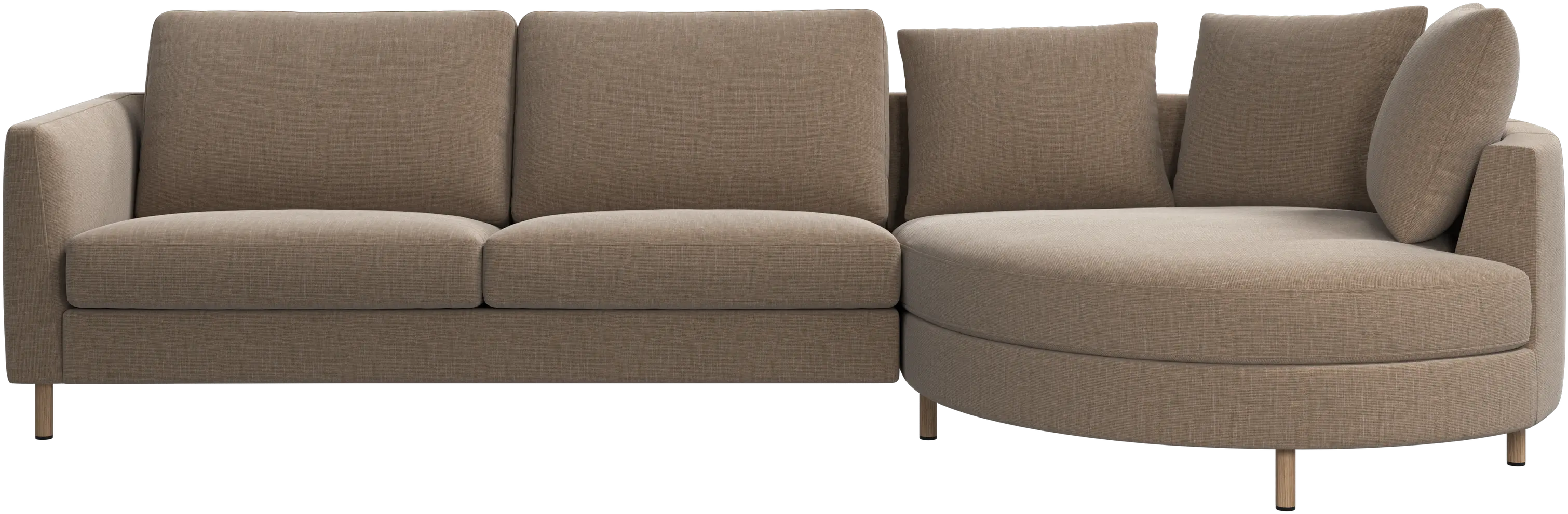 Indivi sofa with chaise longue right