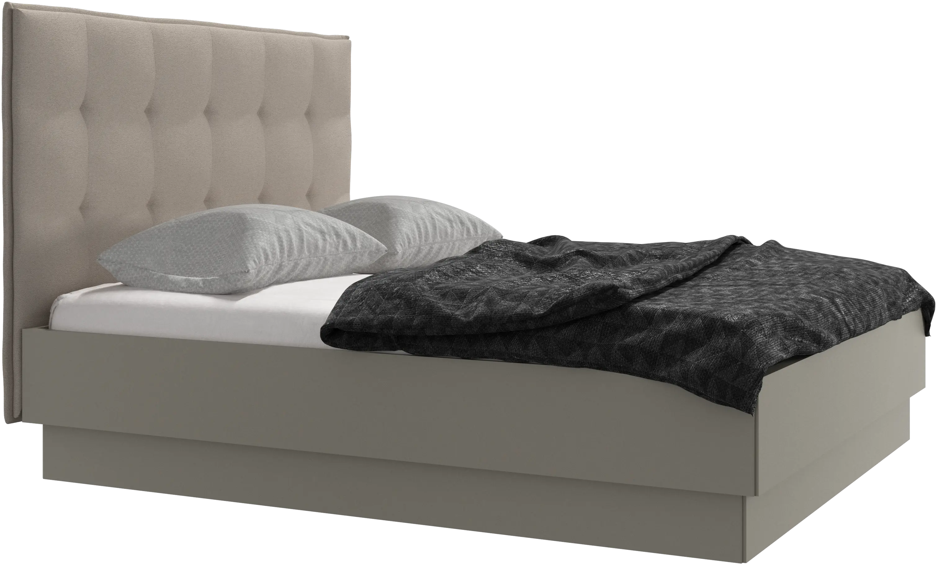 Lugano storage bed with lift-up frame and slats, excl. mattress - 40% off - OST08