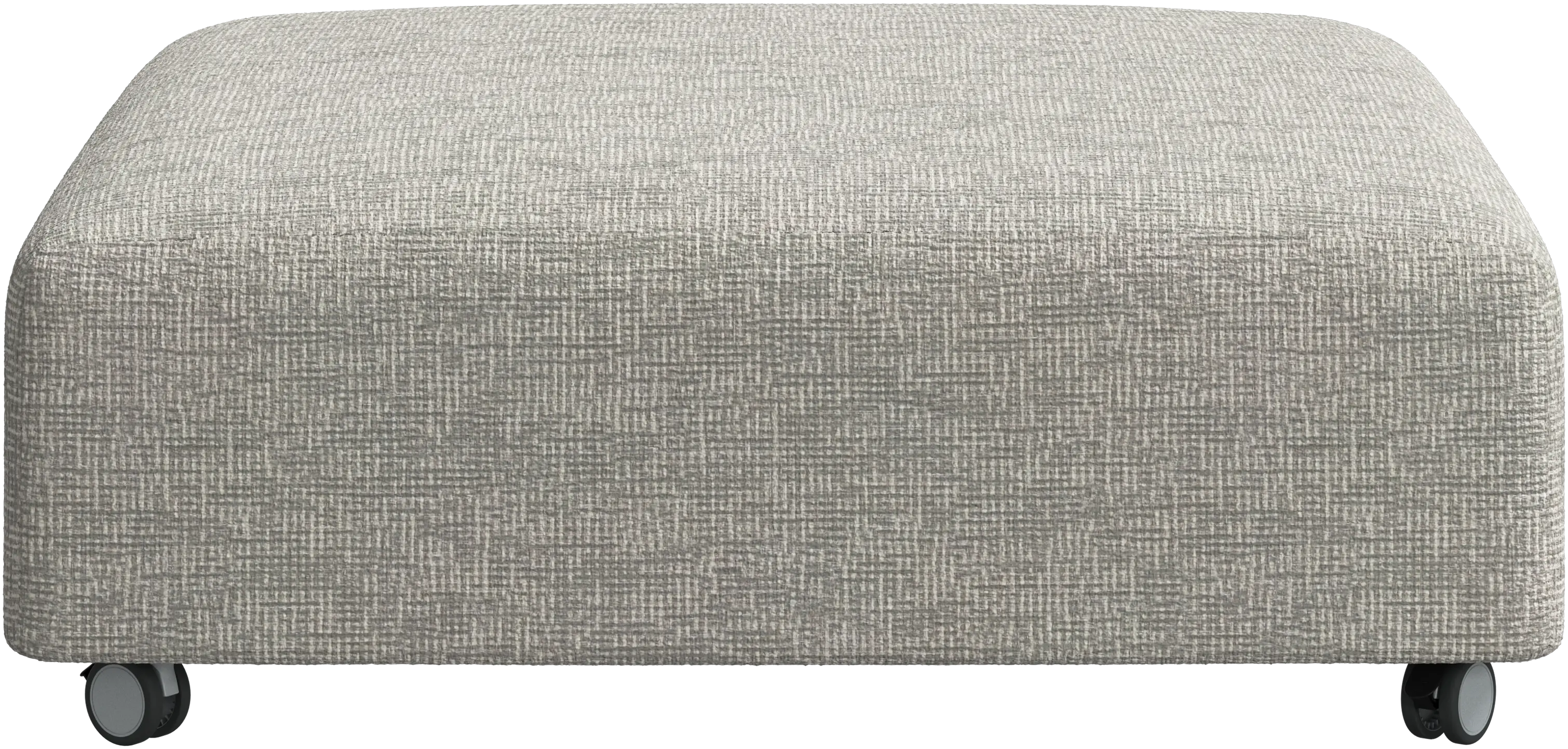 Hampton pouf on wheels