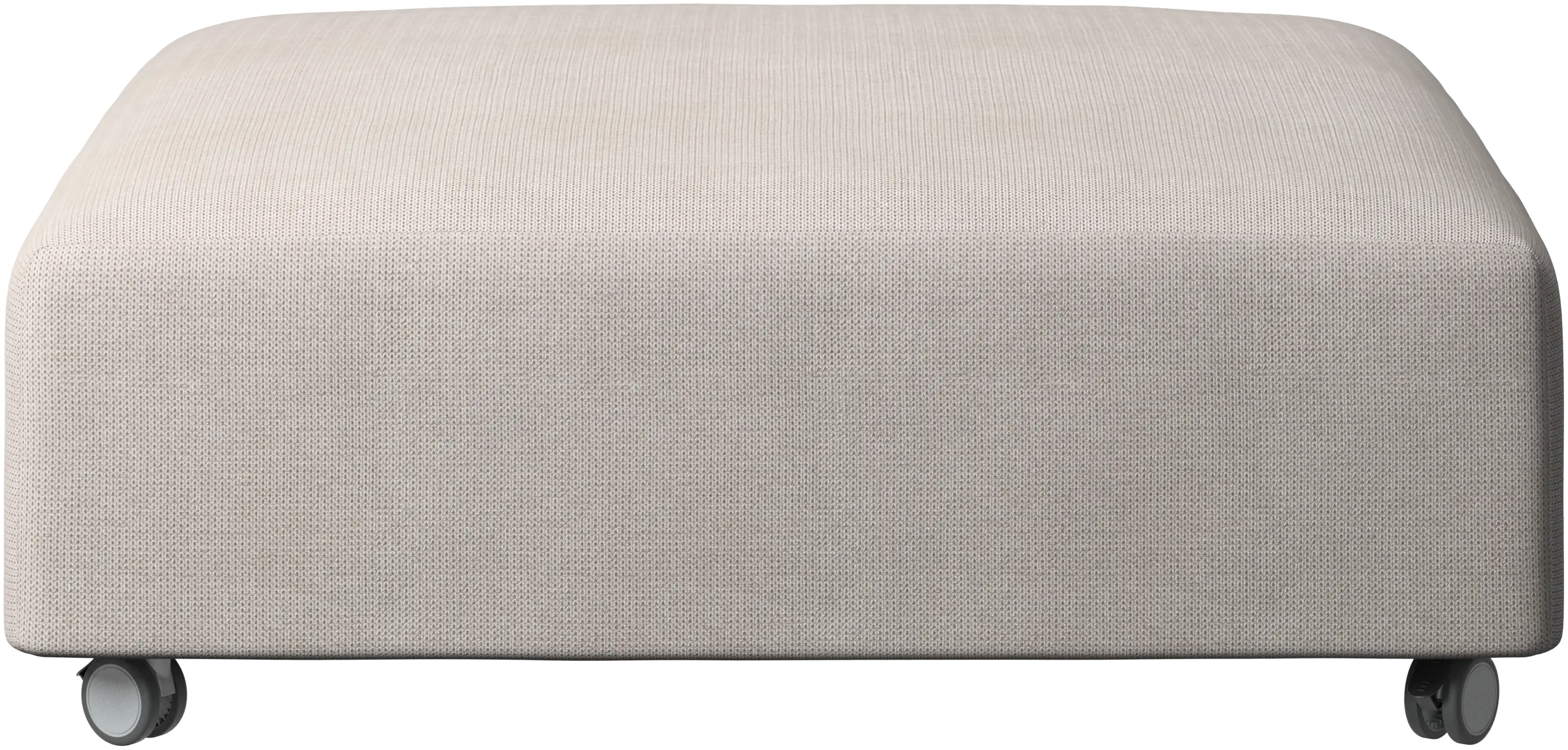 Hampton footstool on wheels