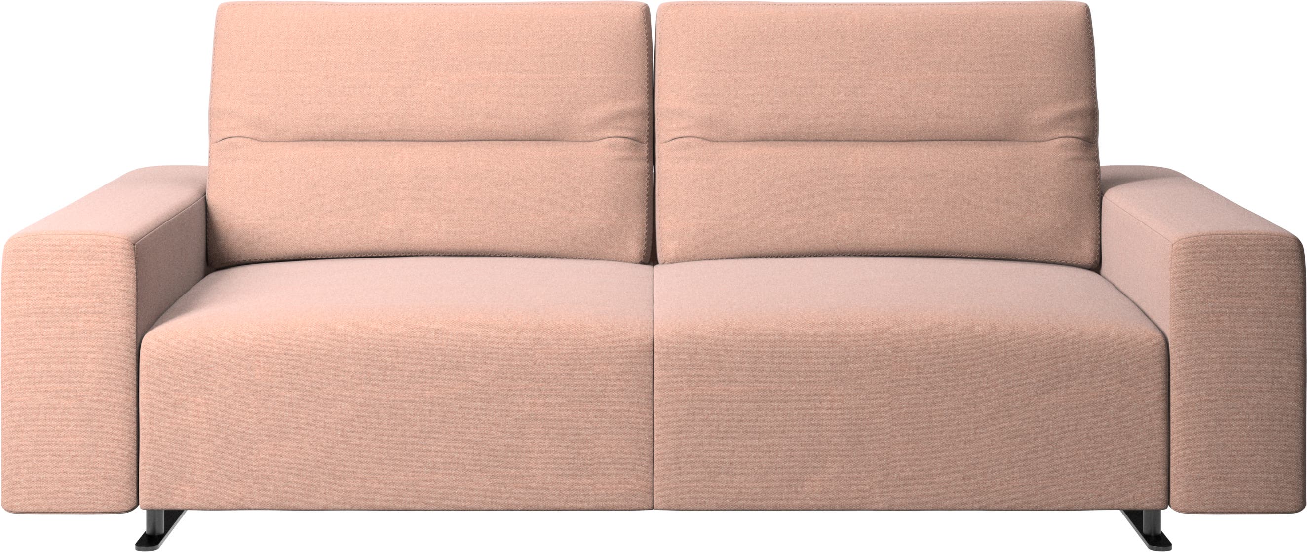 Hampton-sohva säädettävällä selkänojalla, säilytystila molemmilla puolilla