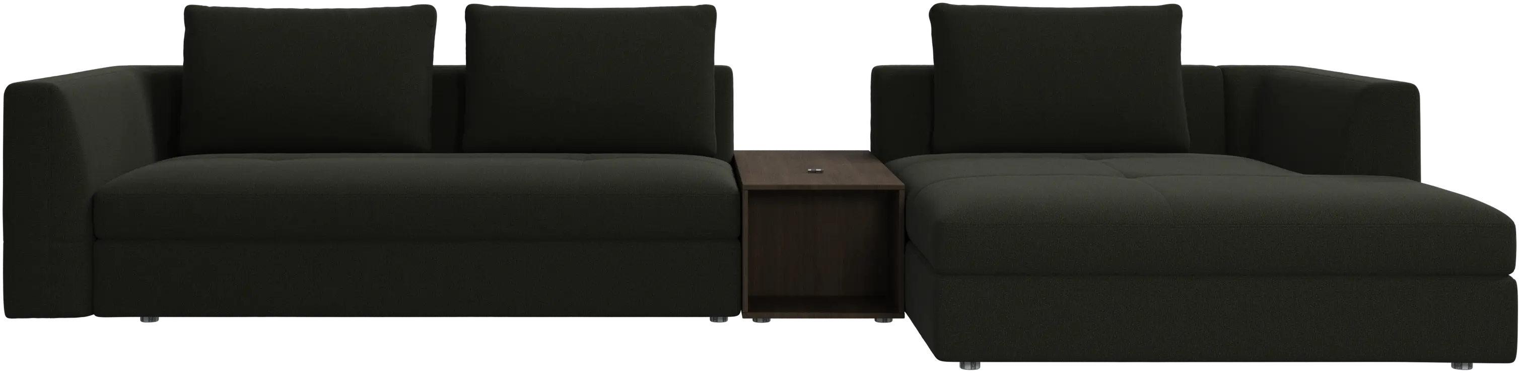 Bergamo Chaiselongue mit Stauraum