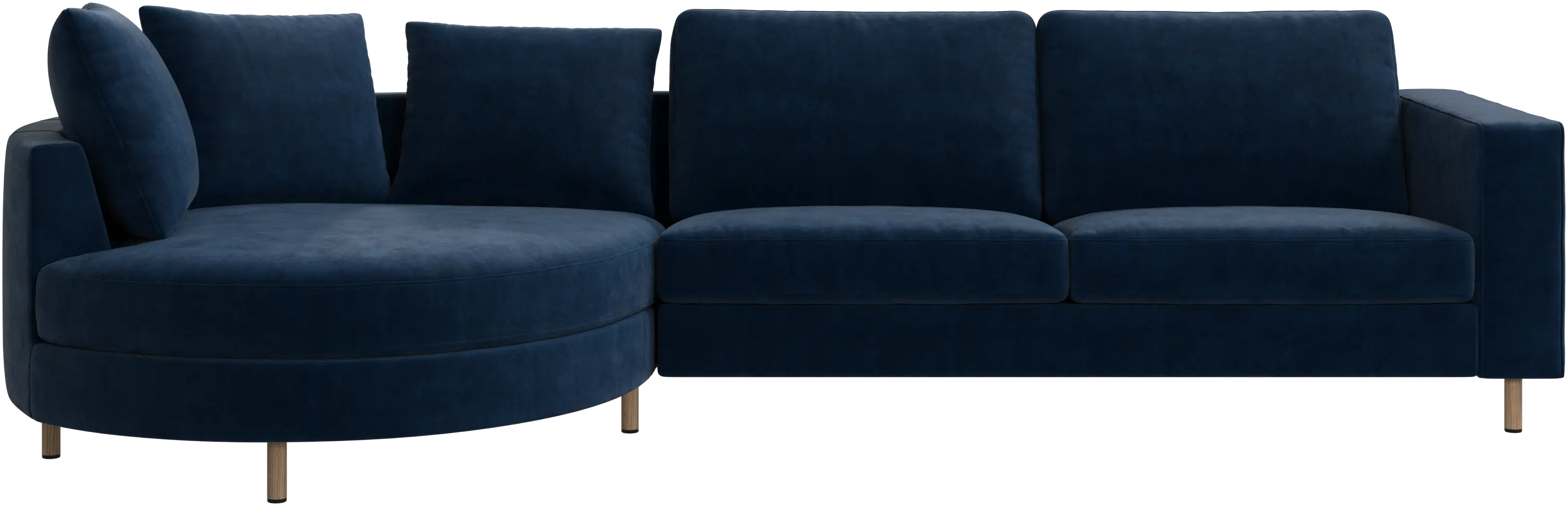 Indivi sofa with chaise longue left
