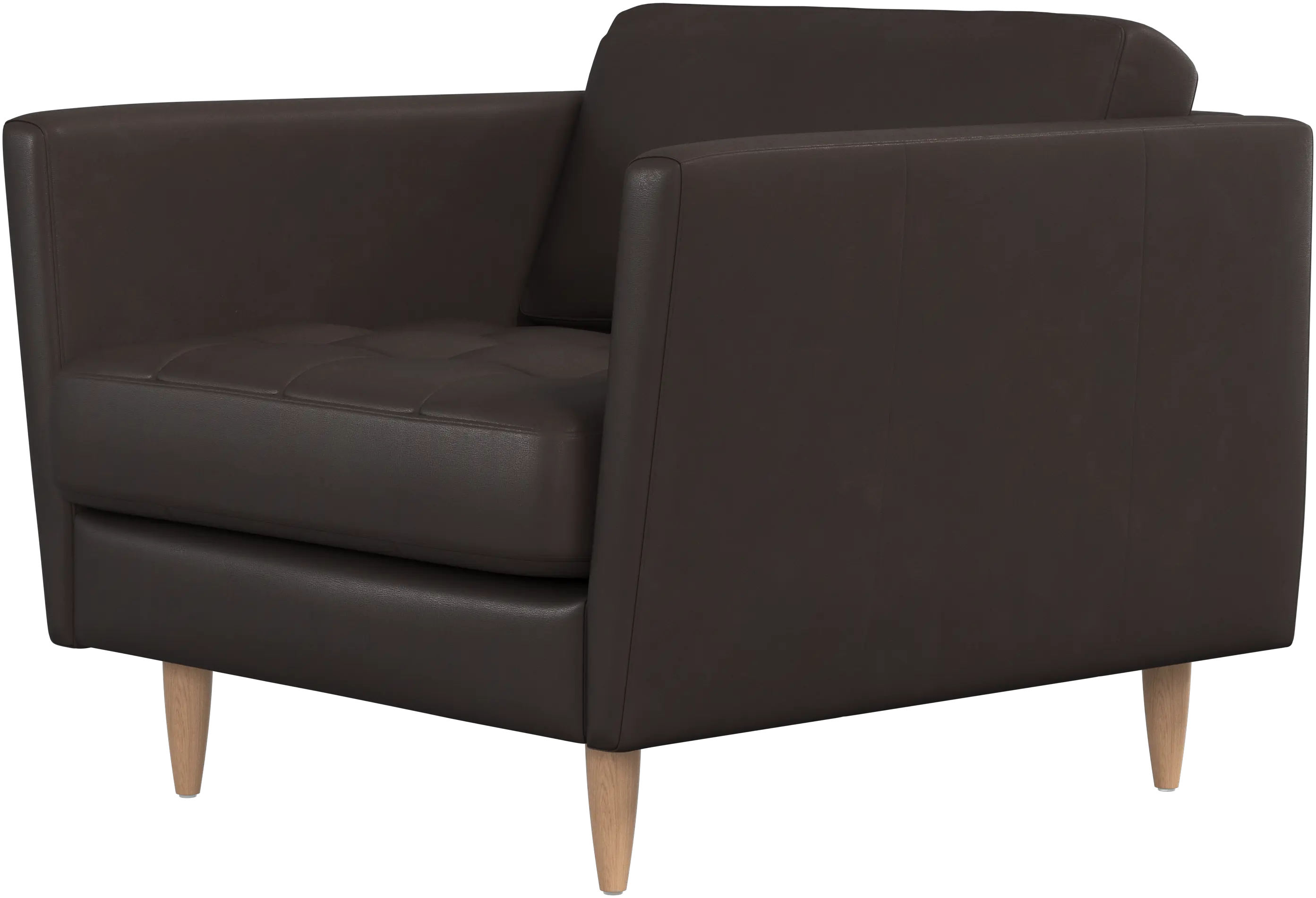 Osaka chair, tufted seat