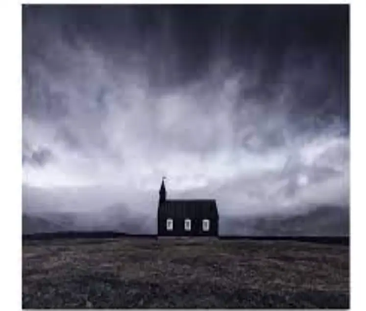 Accessories [Church] Church metal print