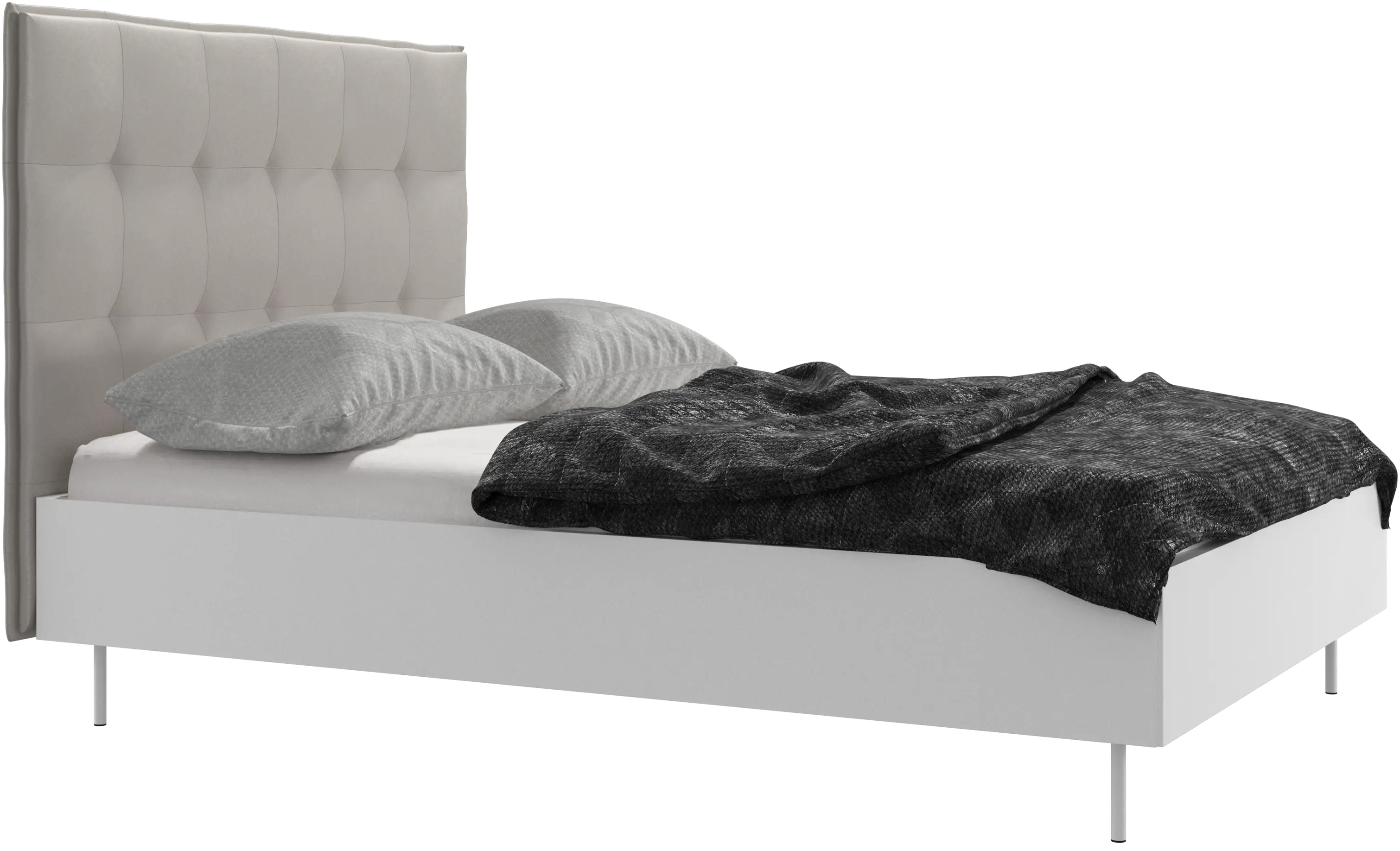 Lugano bed, excl. slats and mattress