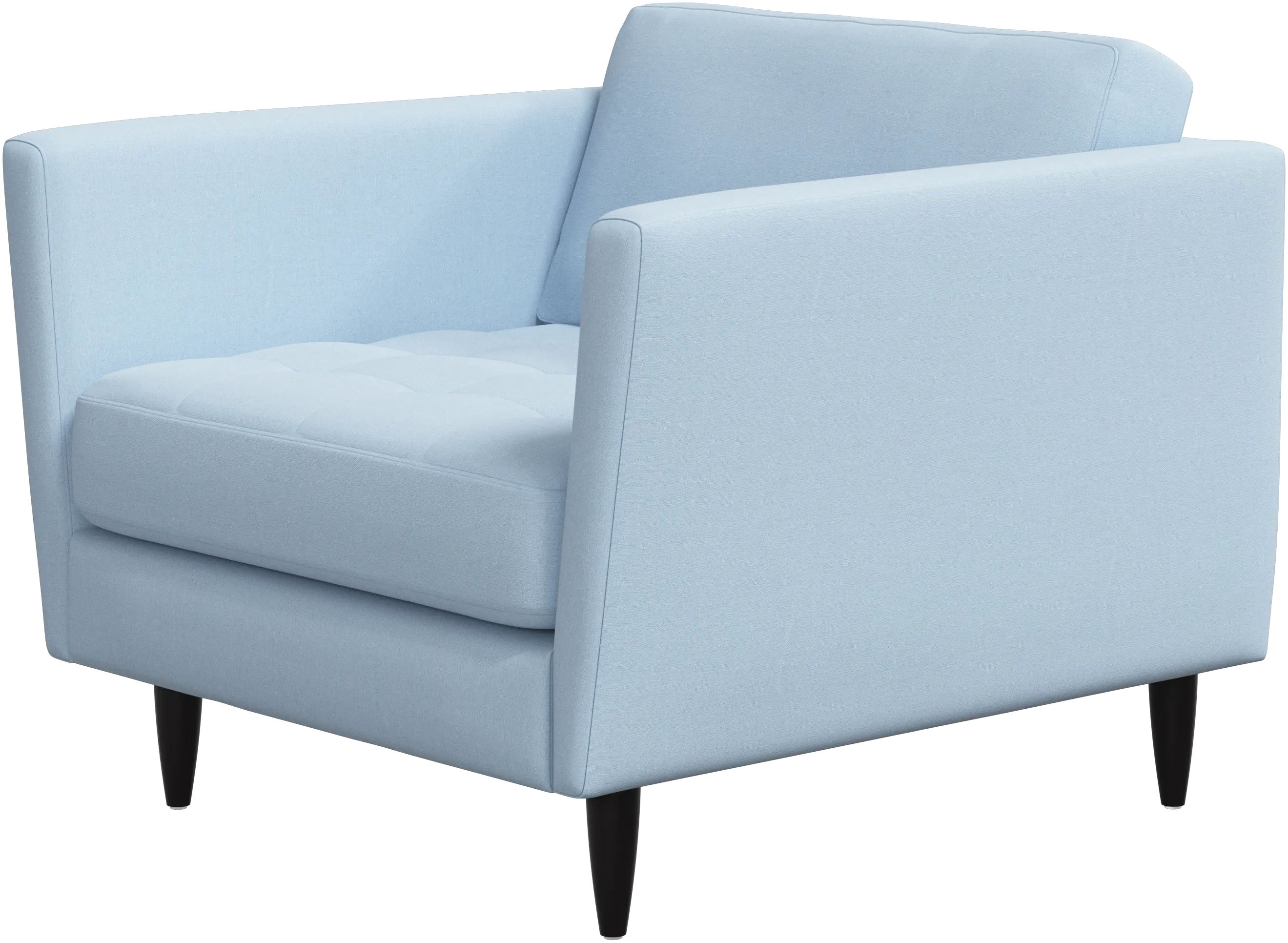 Osaka chair, tufted seat