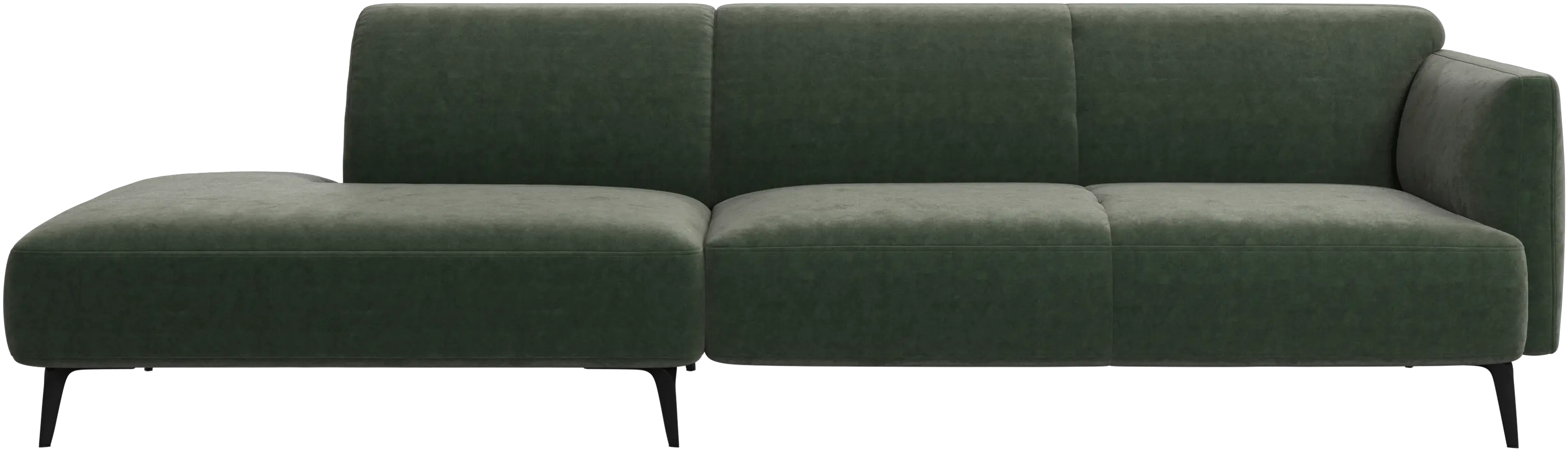 Modena sofa with lounging unit