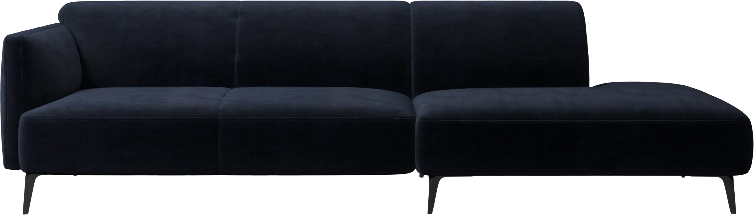 Modena sofa with lounging unit