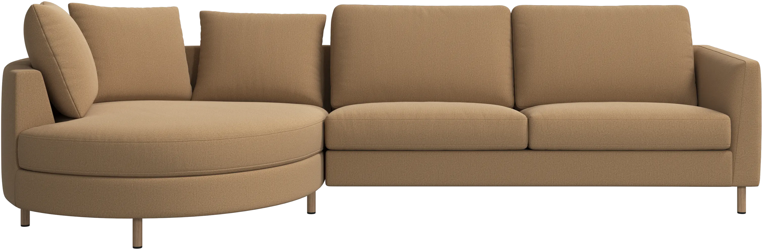 Indivi sofa with chaise longue left