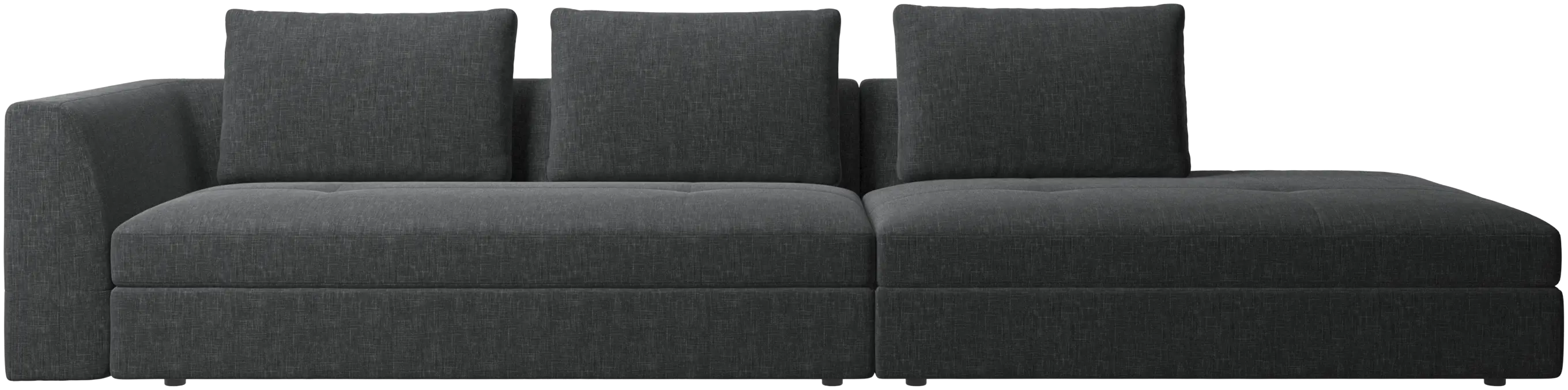 Bergamo sofa with lounging unit