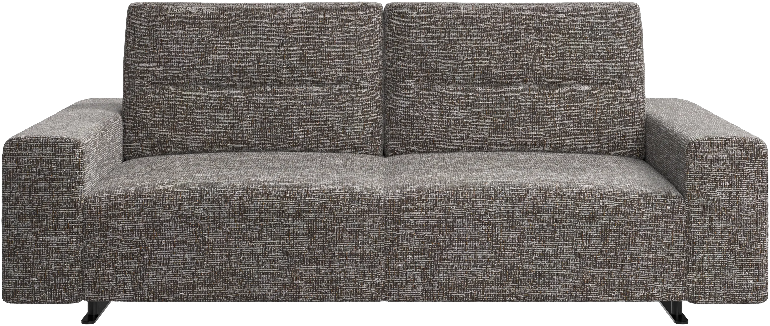 Hampton sofa with adjustable back and storage on the right side