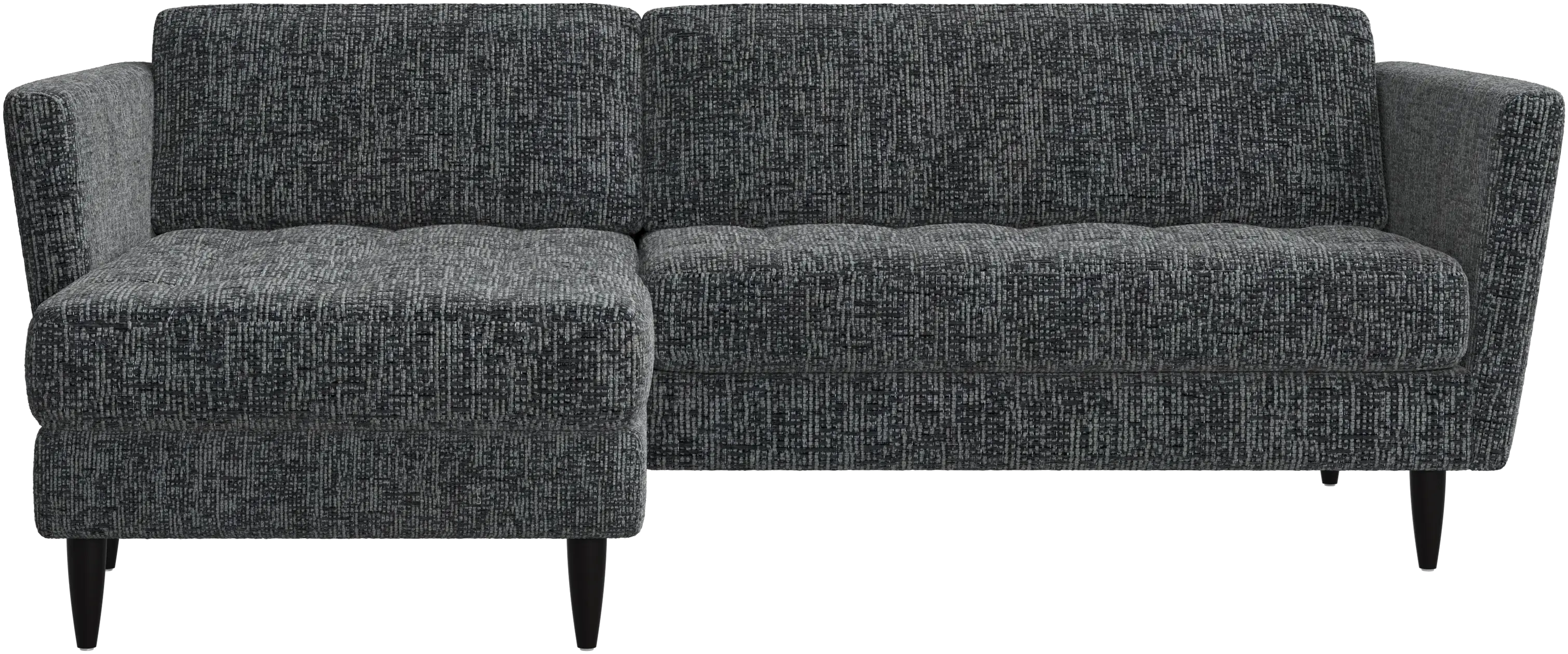Osaka sofa with resting unit, tufted seat