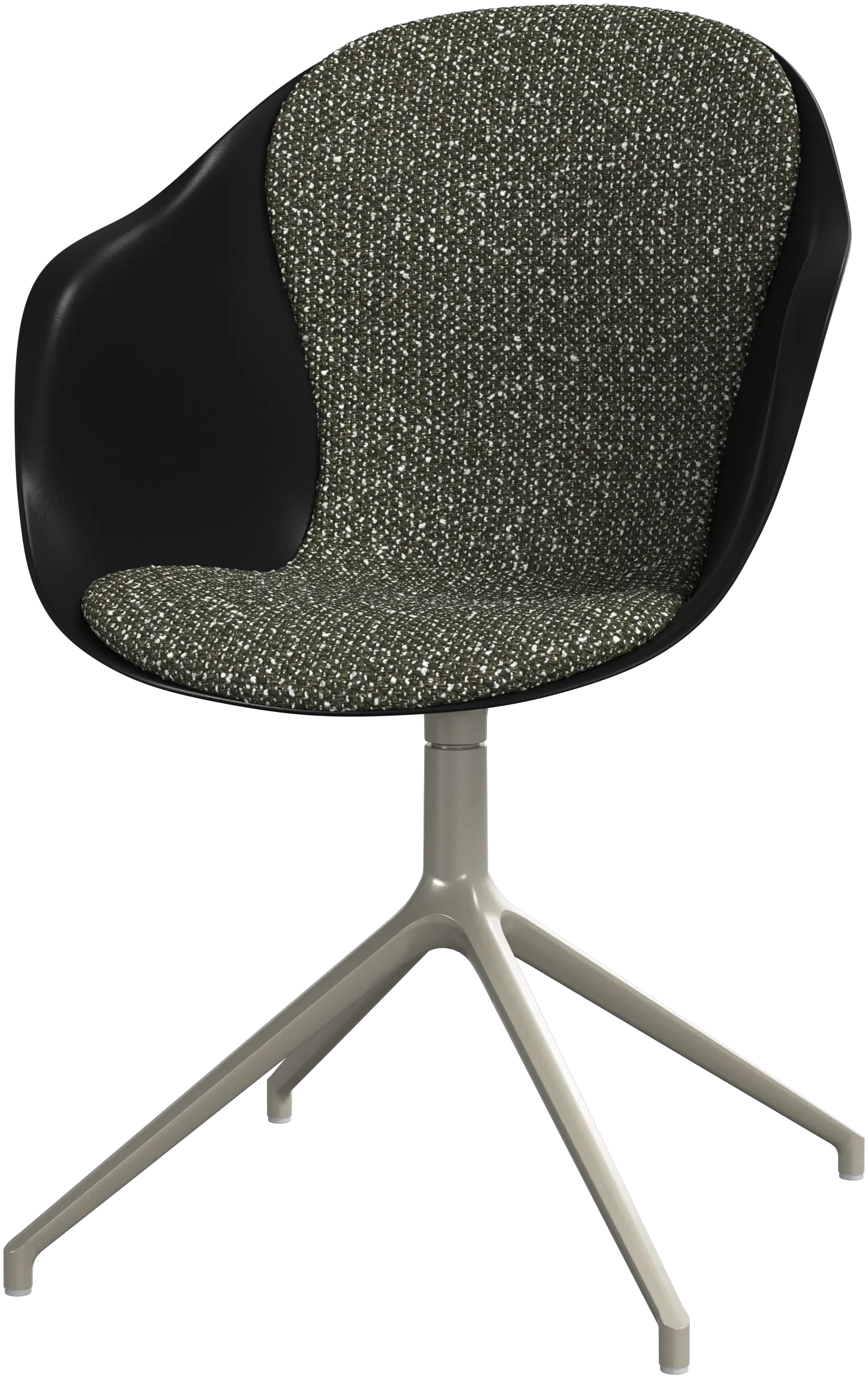 Chaise de salle à manger Adelaide avec fonction pivotante.