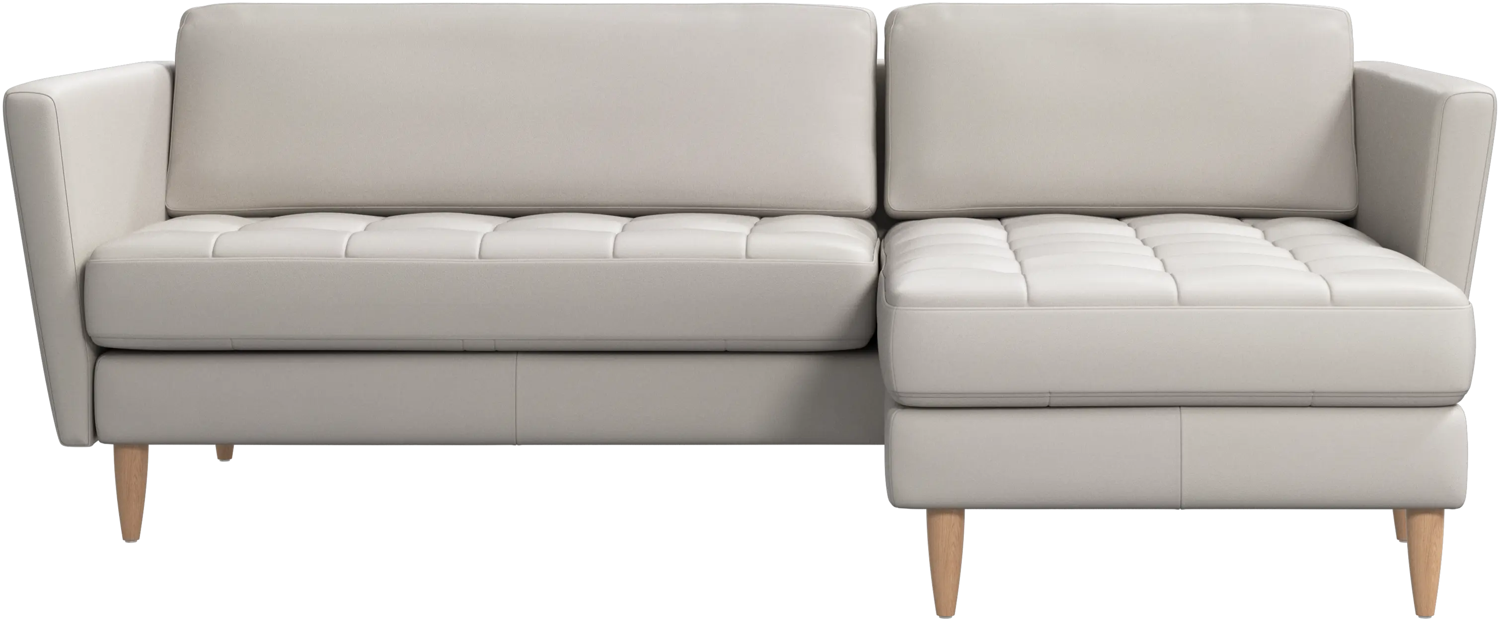 Osaka sofa with resting unit, tufted seat