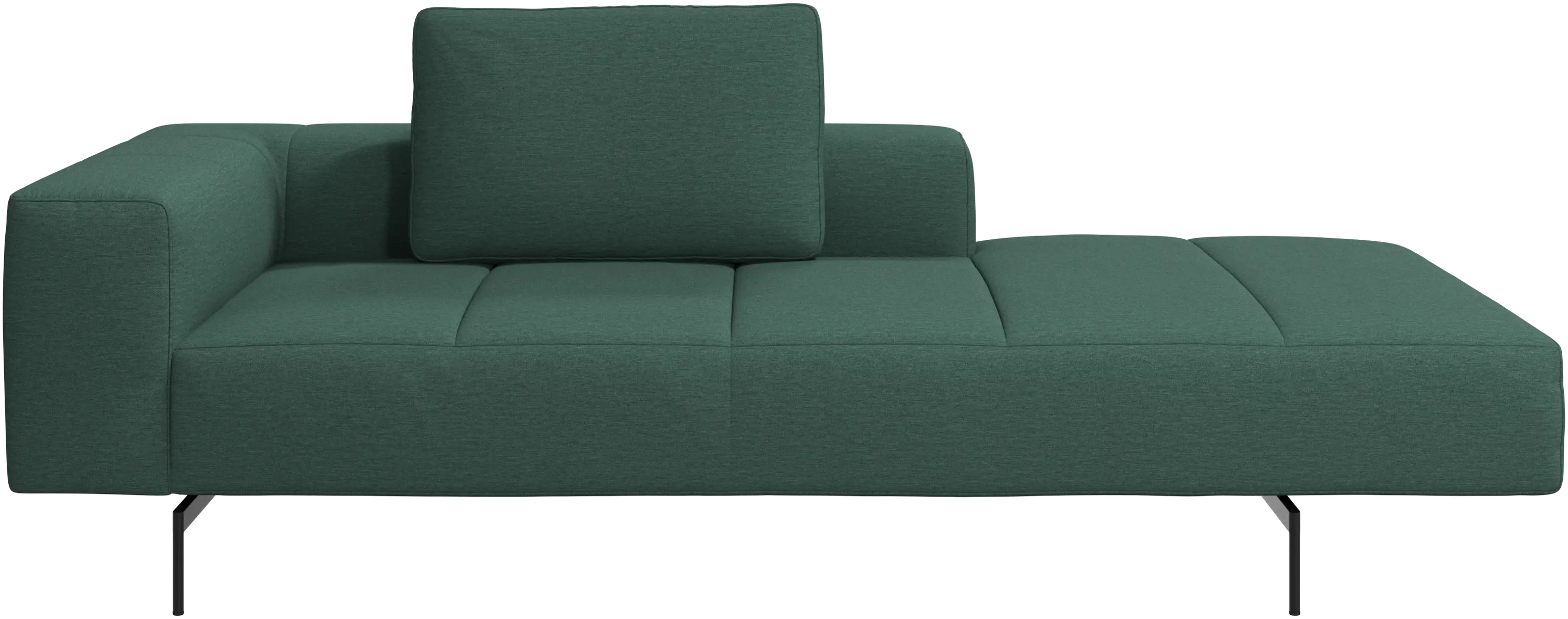 Módulo lounge para sofá Amsterdam, reposabrazos izquierdo, lado derecho abierto