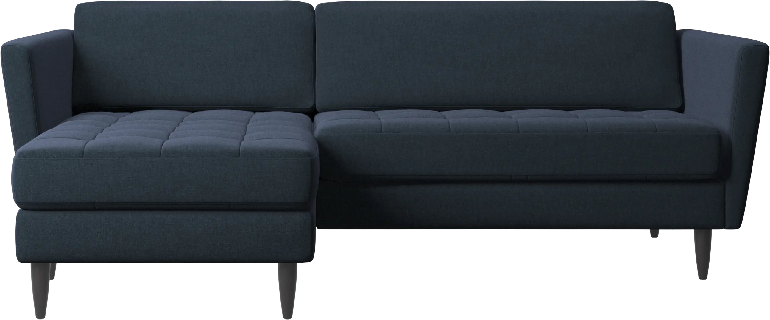 Osaka sofa with resting unit, tufted seat