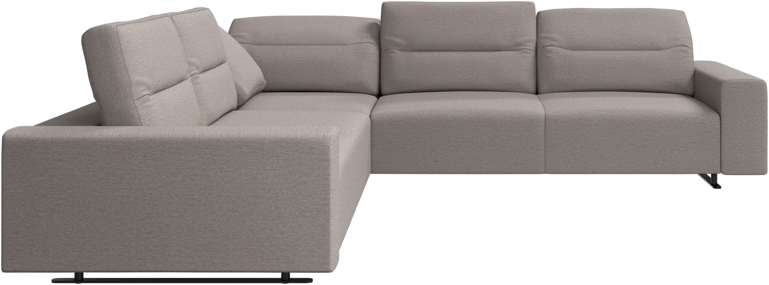 Hampton corner sofa with adjustable back
